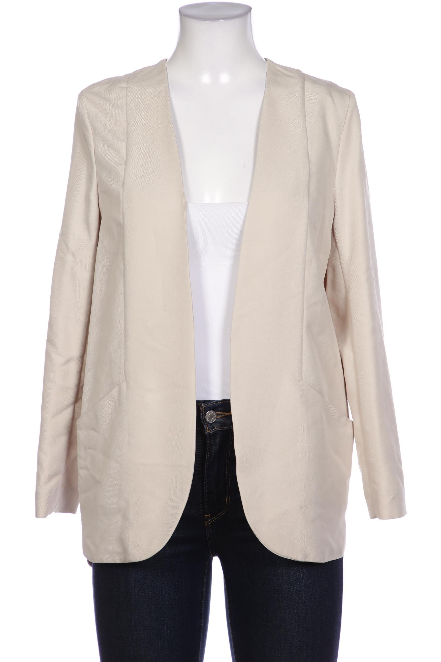 

H&M Damen Blazer, cremeweiß, Gr. 38