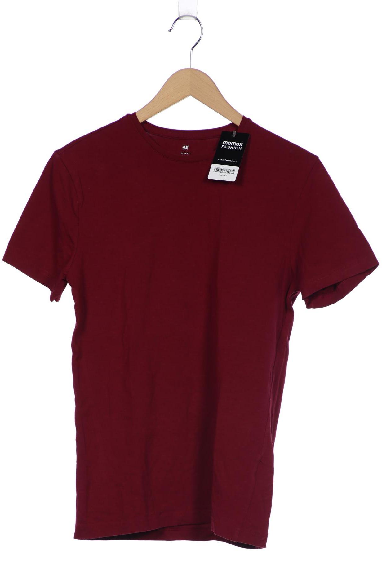 

H&M Damen T-Shirt, bordeaux