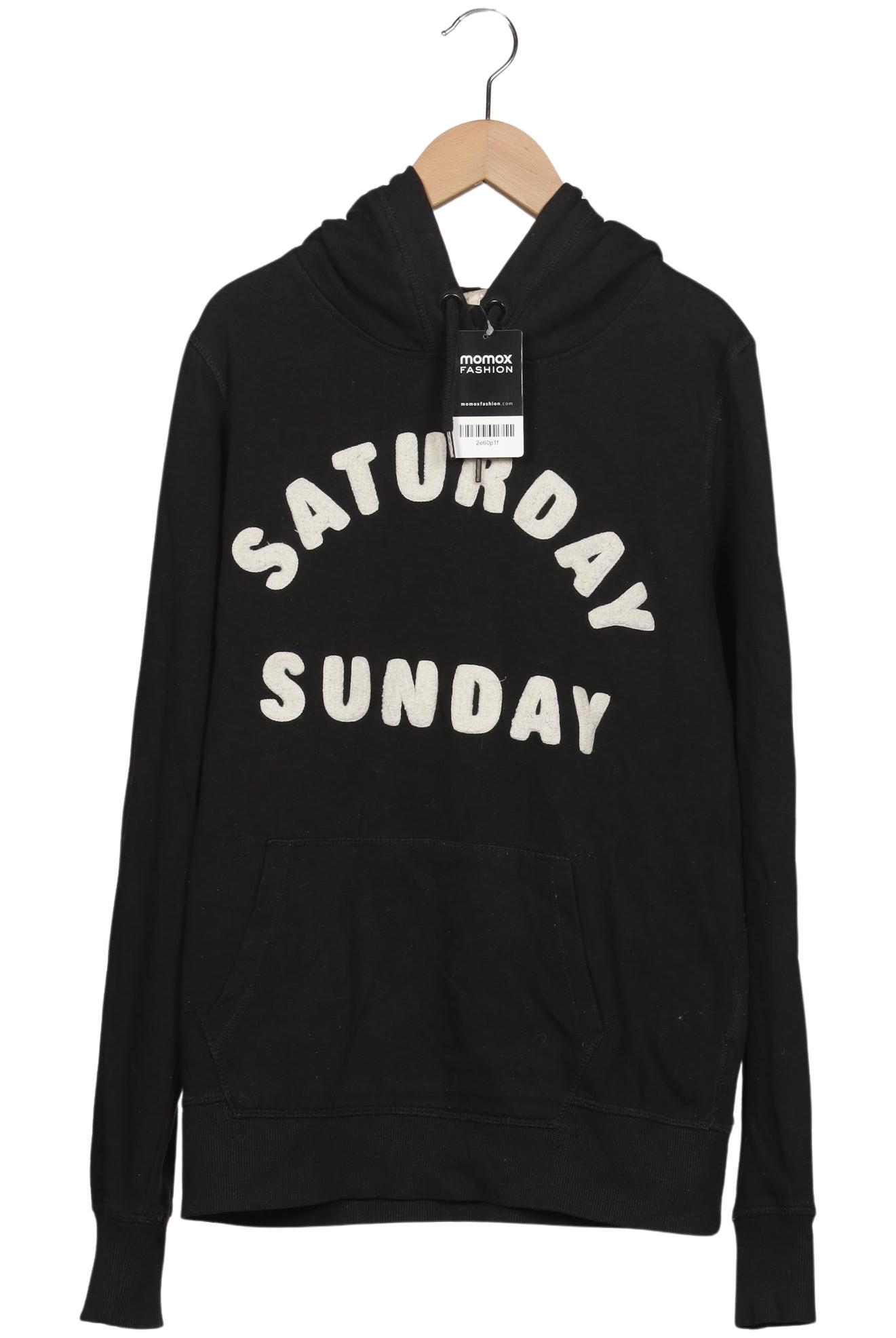 

H&M Damen Kapuzenpullover, schwarz, Gr. 38