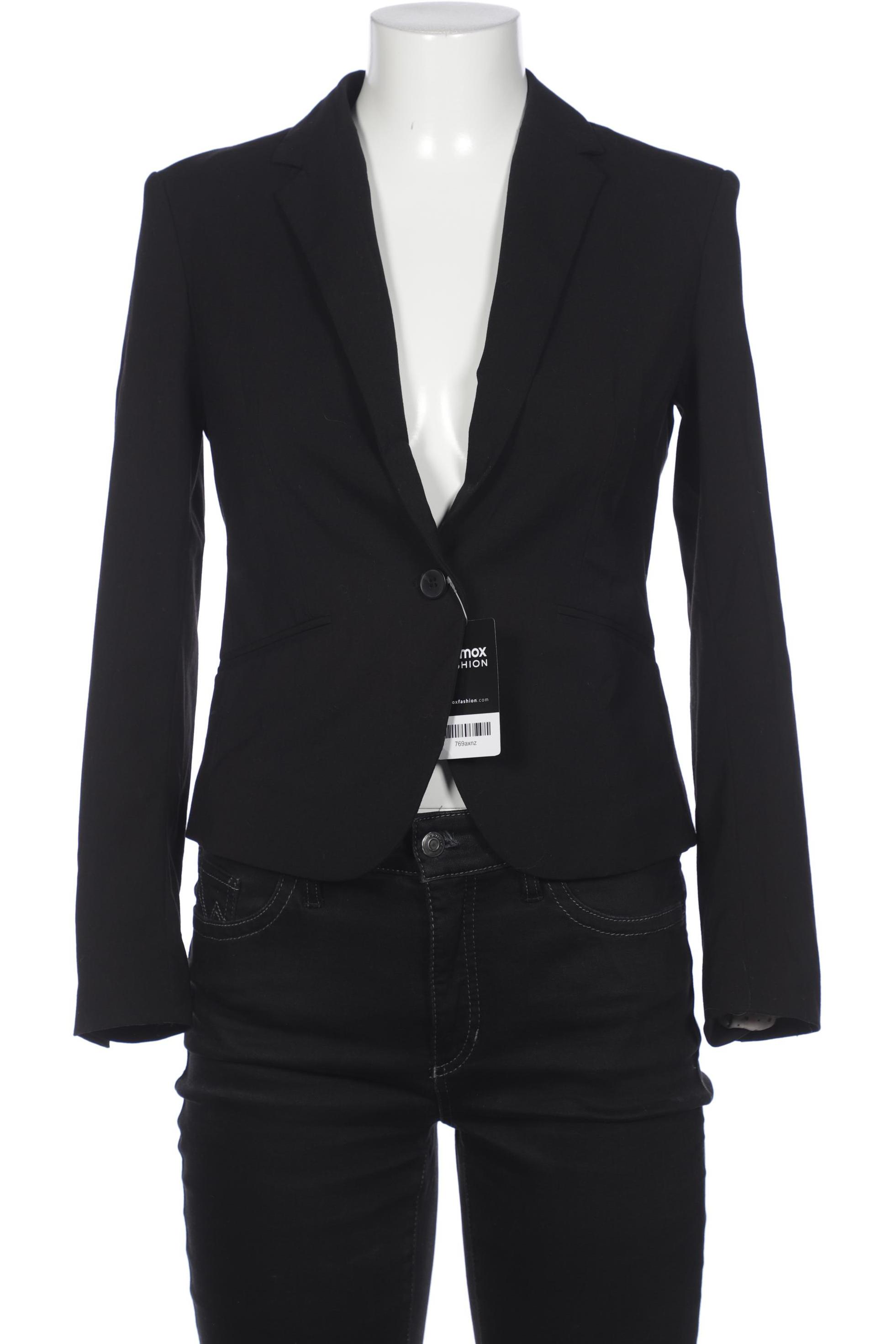 

H&M Damen Blazer, schwarz, Gr. 38