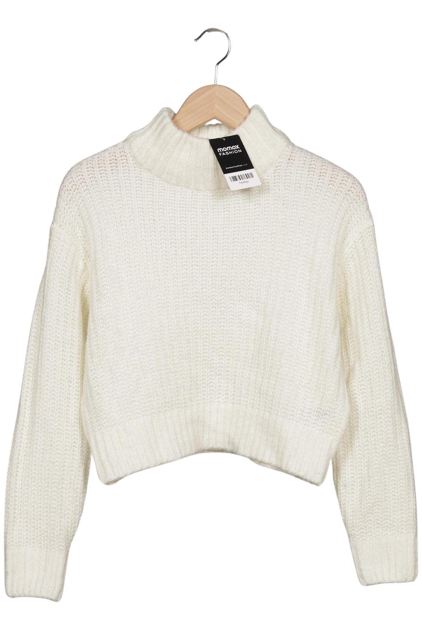 

H&M Damen Pullover, cremeweiß, Gr. 34