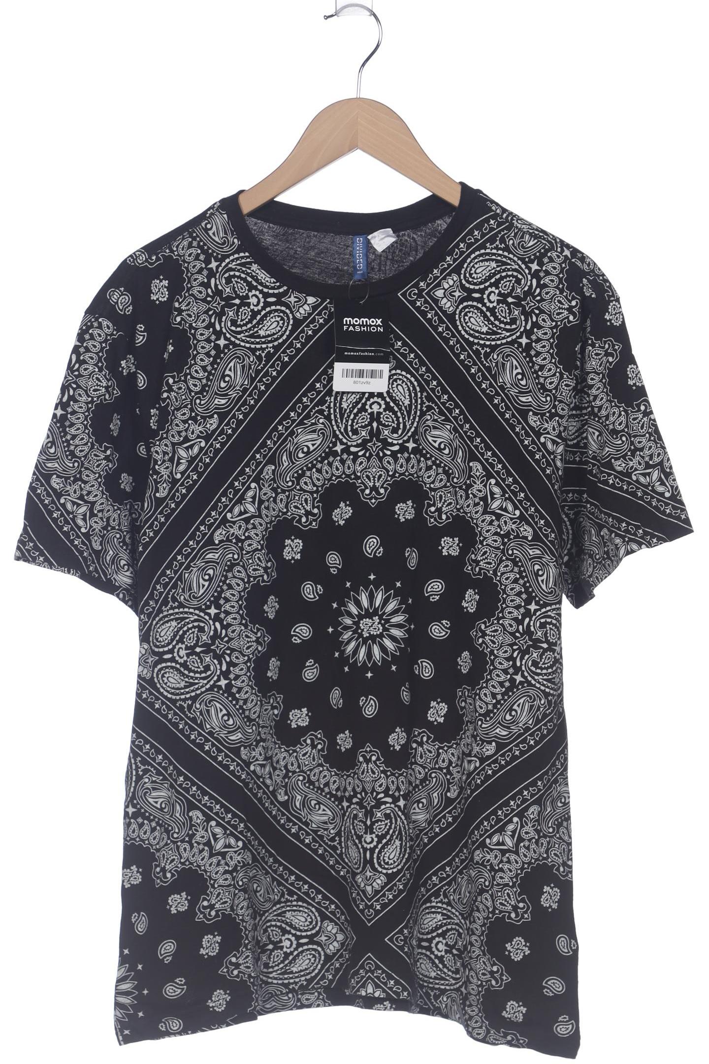 

H&M Damen T-Shirt, schwarz, Gr. 42