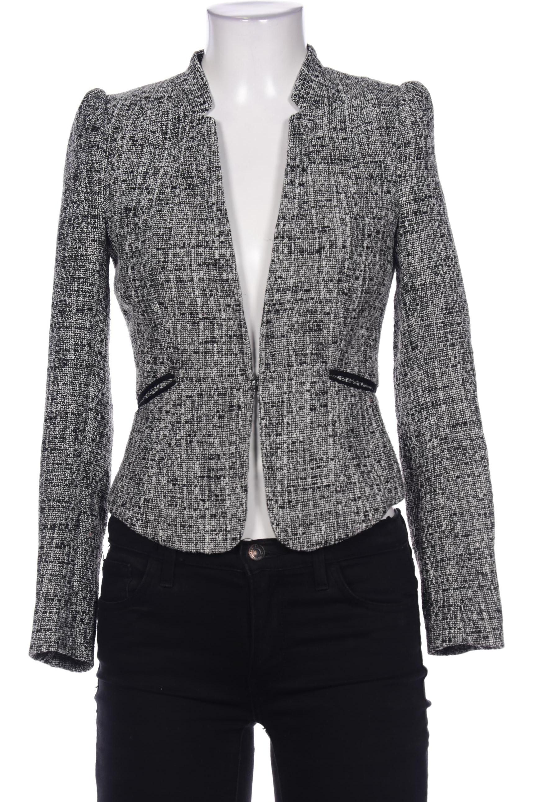 

H&M Damen Blazer, schwarz, Gr. 34