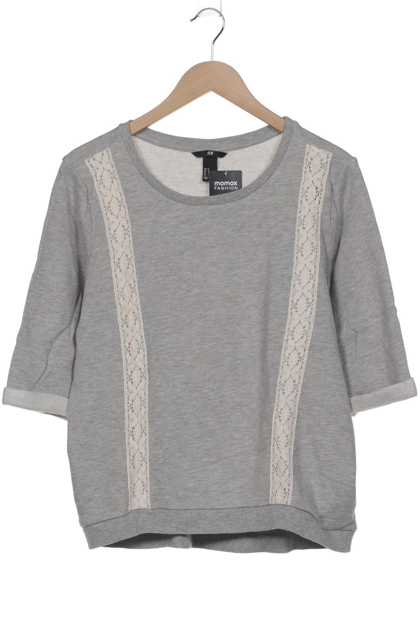 

H&M Damen Sweatshirt, grau, Gr. 38