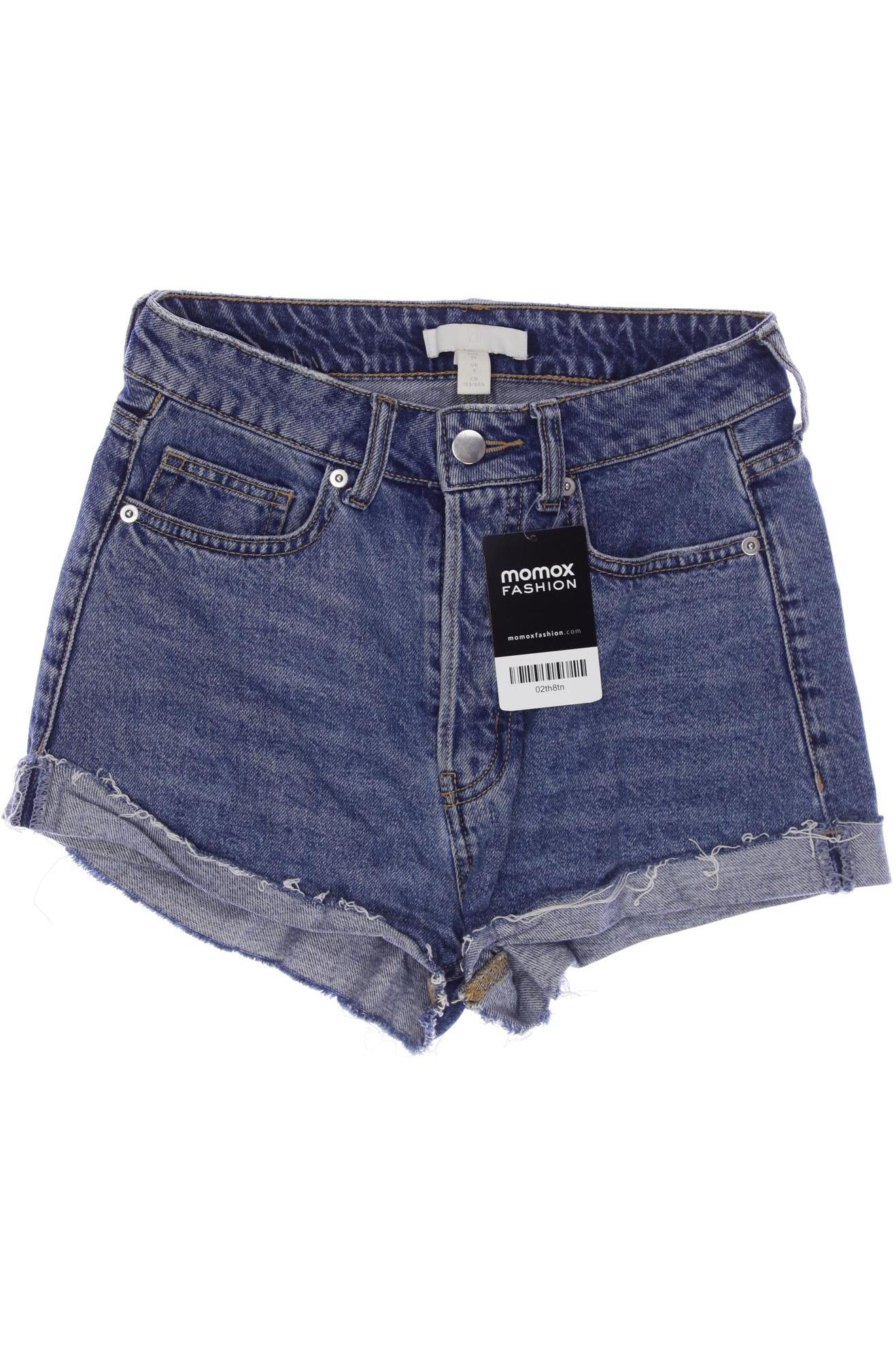 

H&M Damen Shorts, blau, Gr. 32