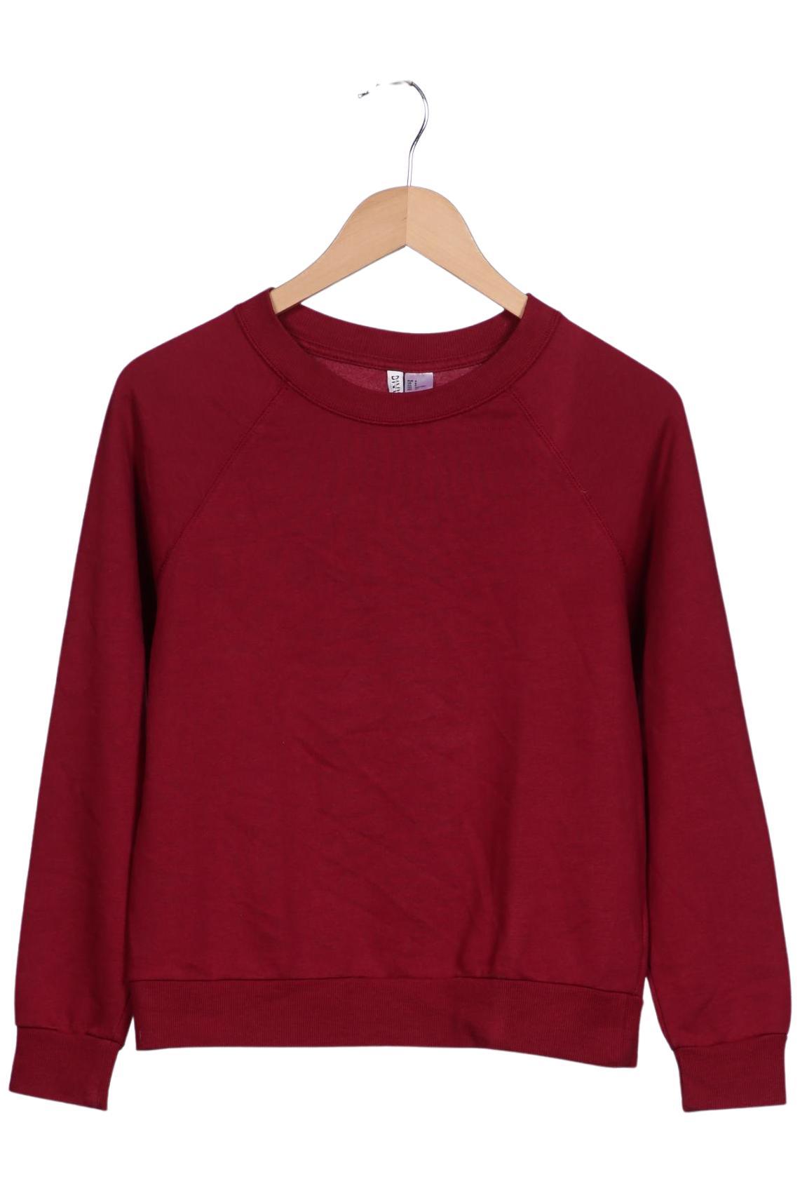 

H&M Damen Sweatshirt, rot, Gr. 36