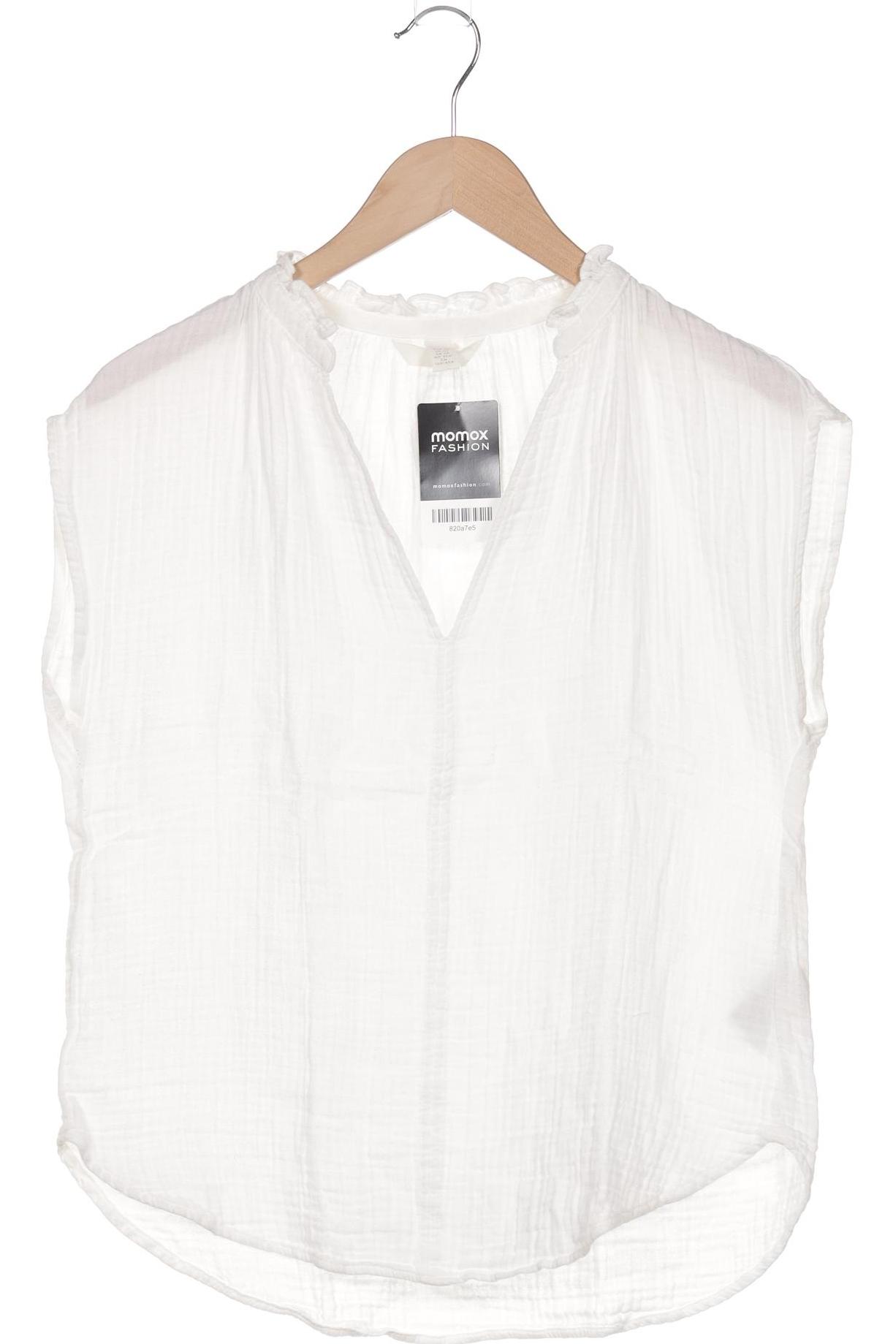 

H&M Damen T-Shirt, weiß, Gr. 34