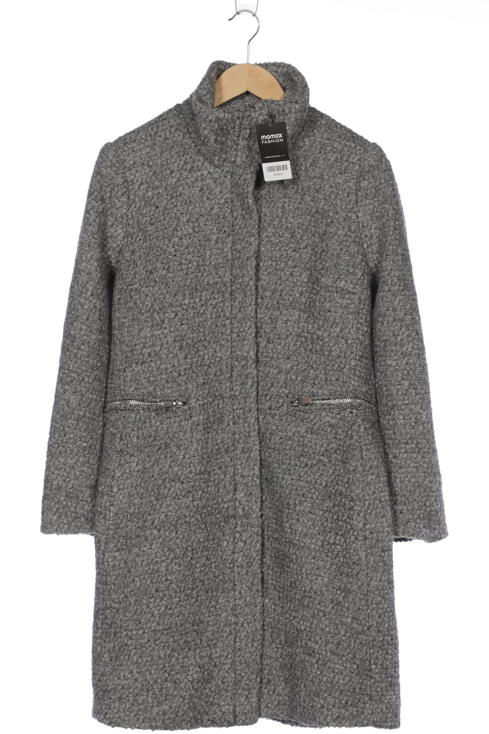 

H&M Damen Mantel, grau, Gr. 38