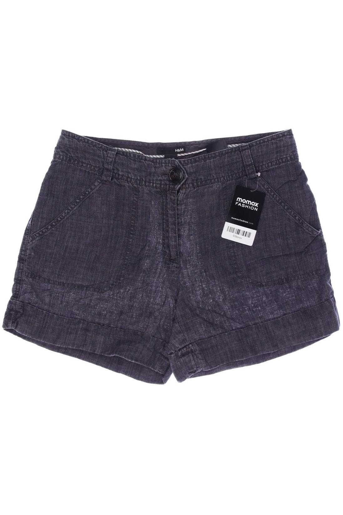 

H&M Damen Shorts, grau, Gr. 38
