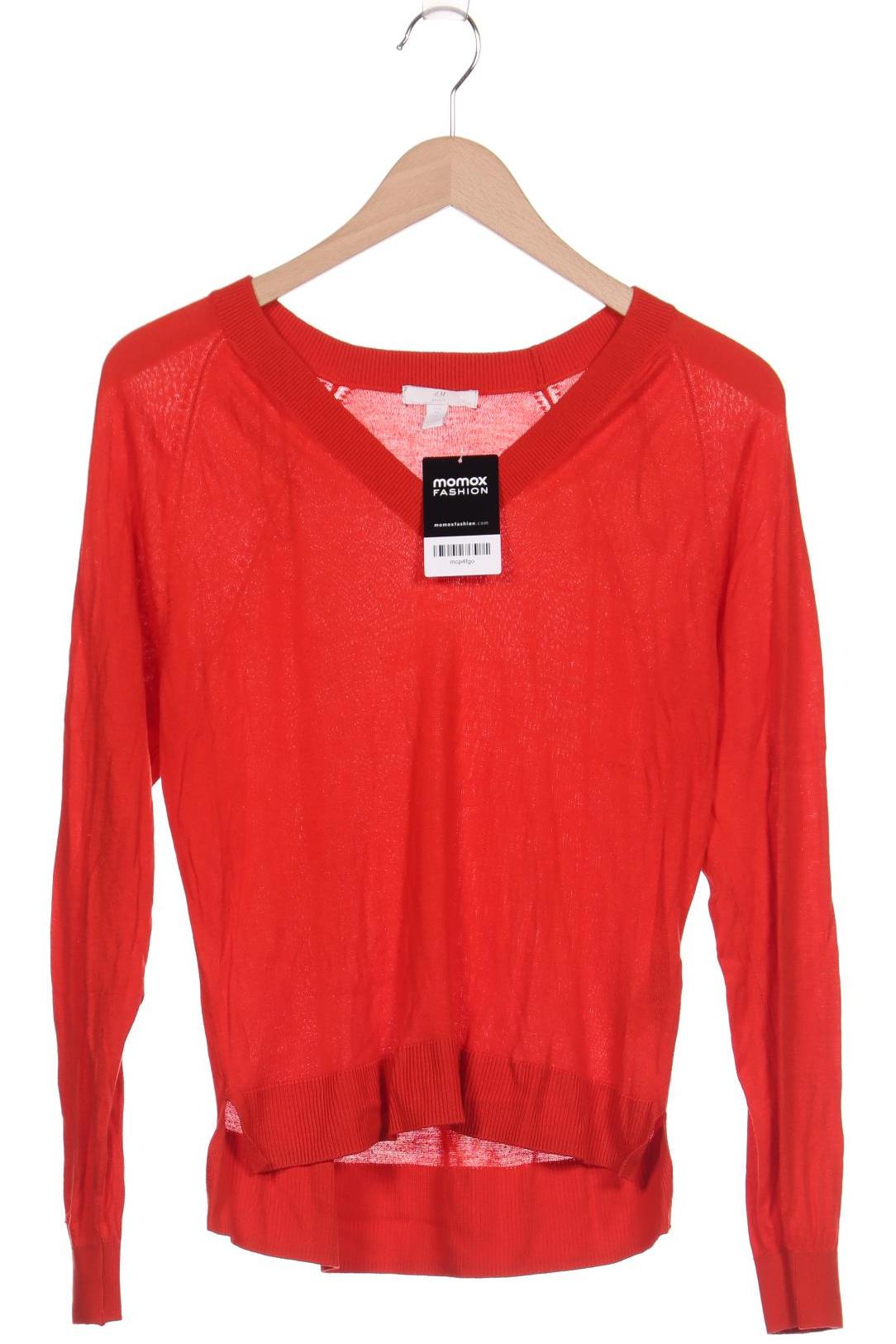 

H&M Damen Pullover, orange, Gr. 34