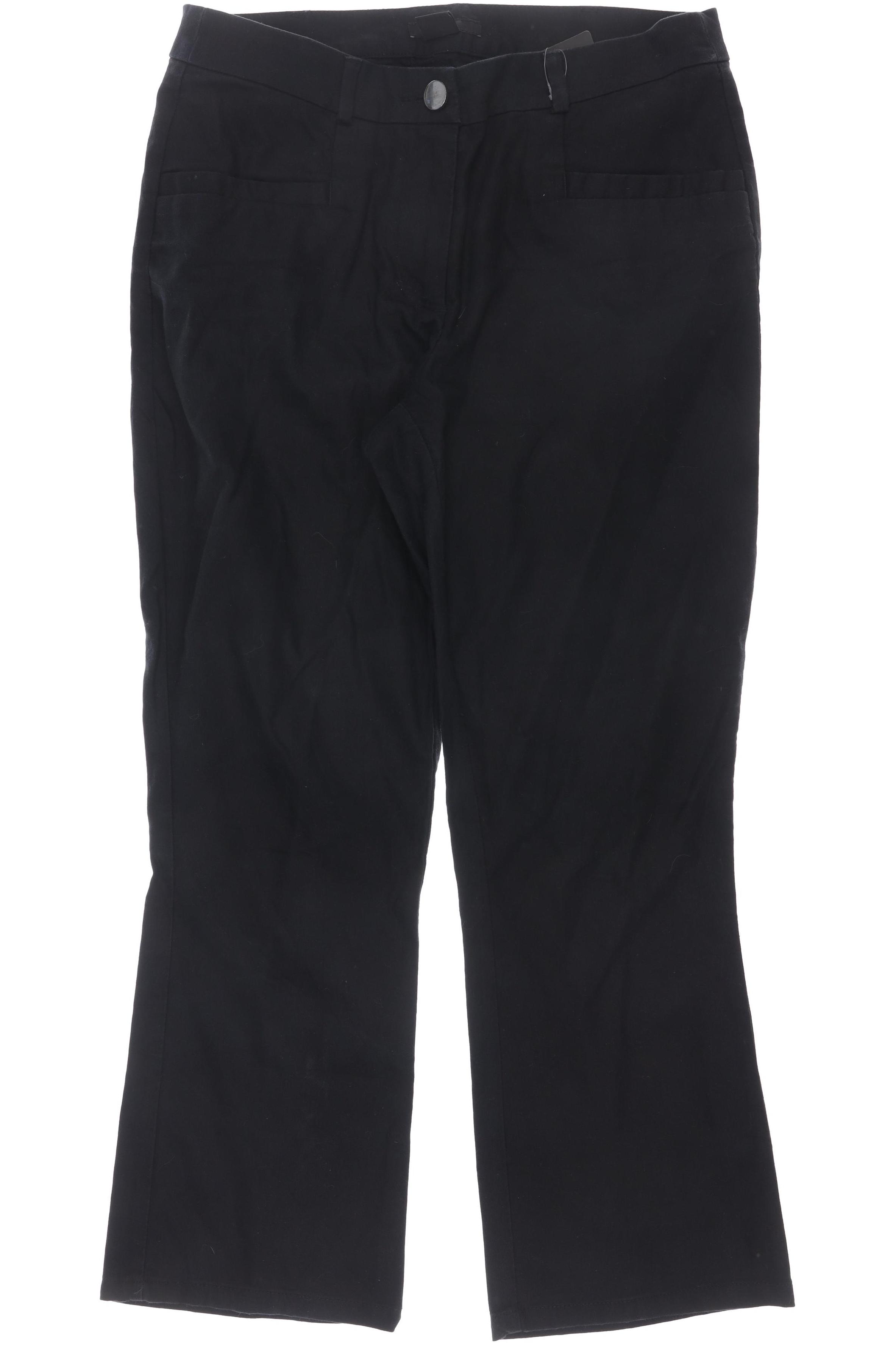 Thumbnail - H&amp;M Damen Stoffhose, schwarz, Gr. 34
