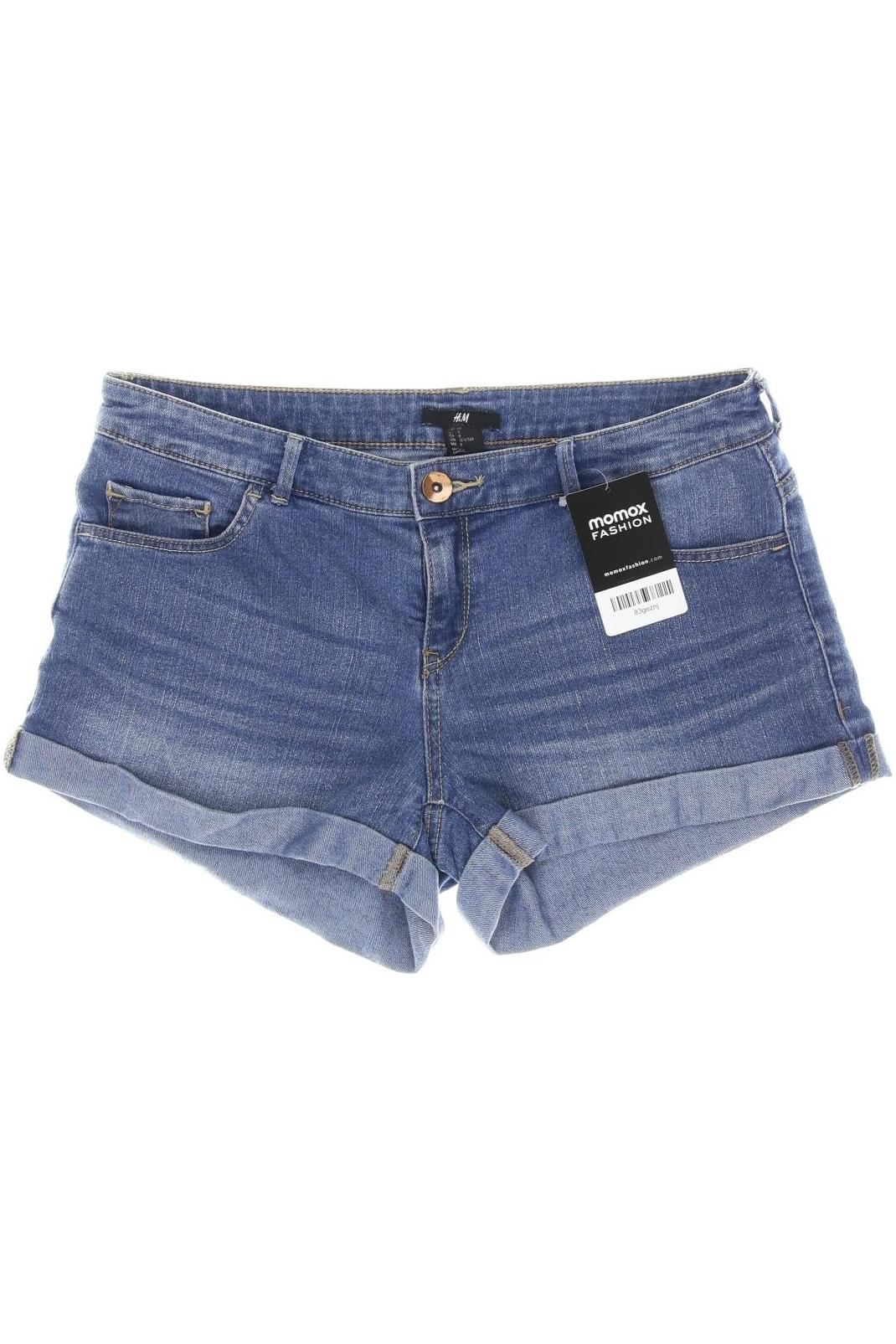 Thumbnail - H&amp;M Damen Shorts, blau, Gr. 36