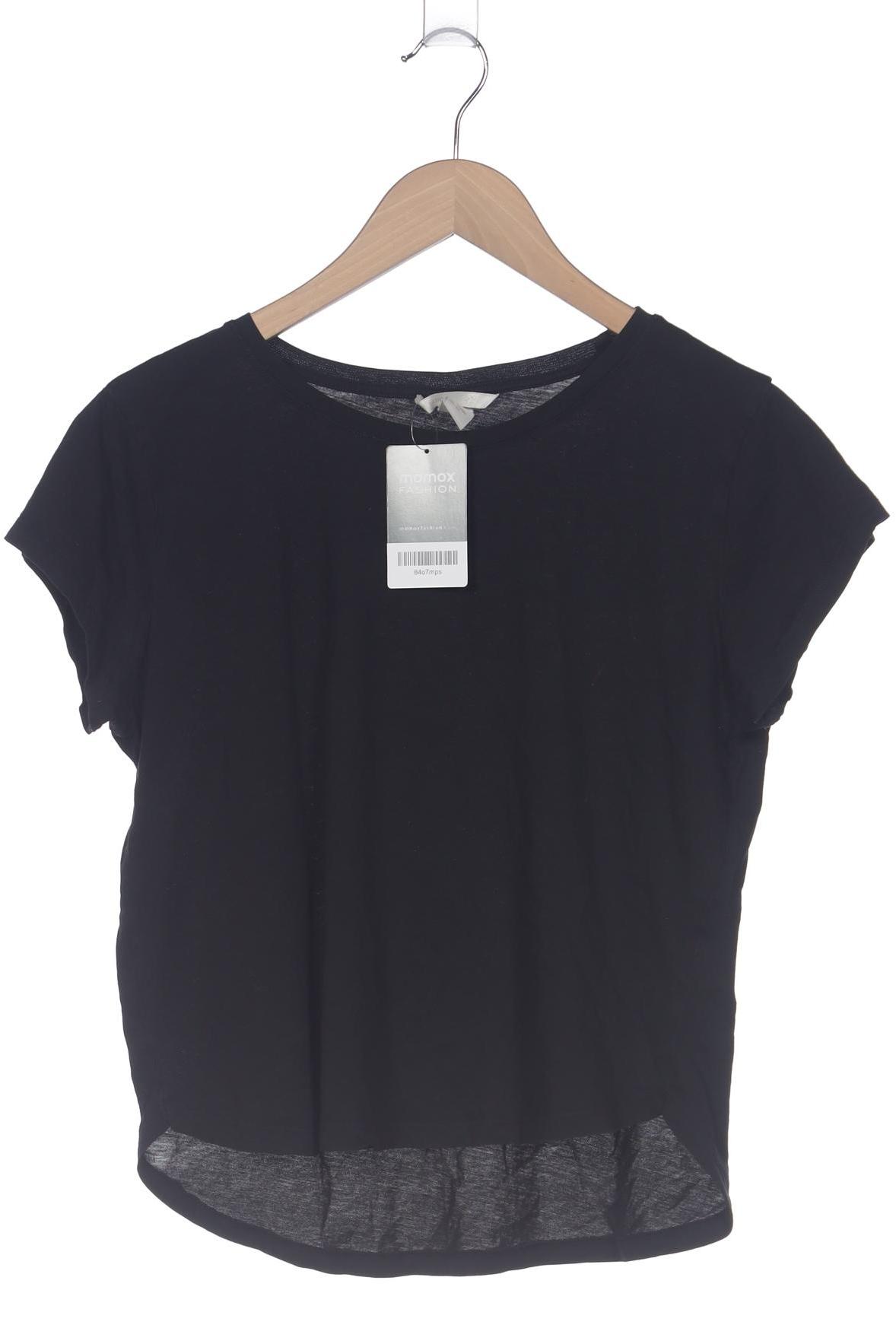 

H&M Damen T-Shirt, schwarz, Gr. 36