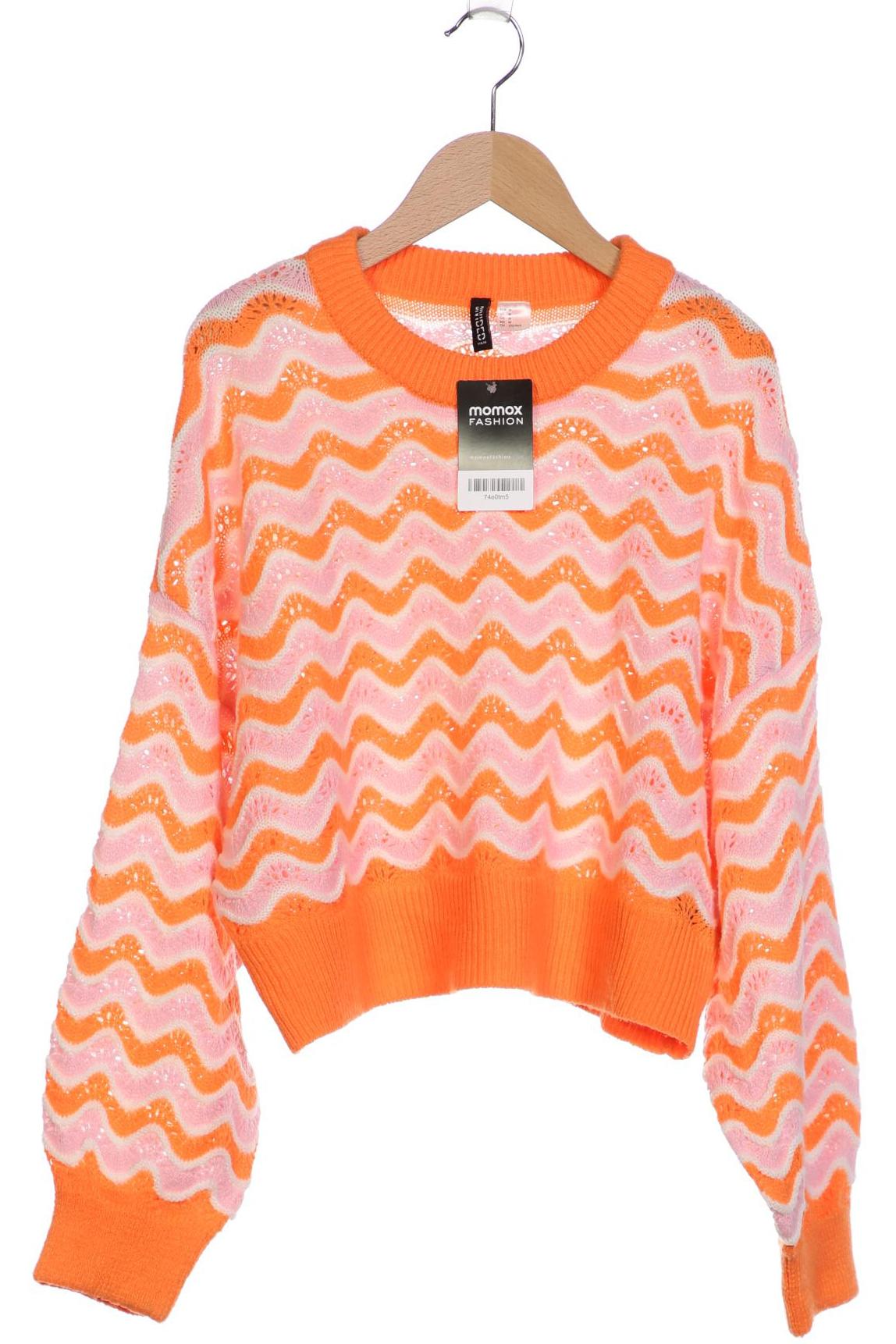 

H&M Damen Pullover, orange, Gr. 38