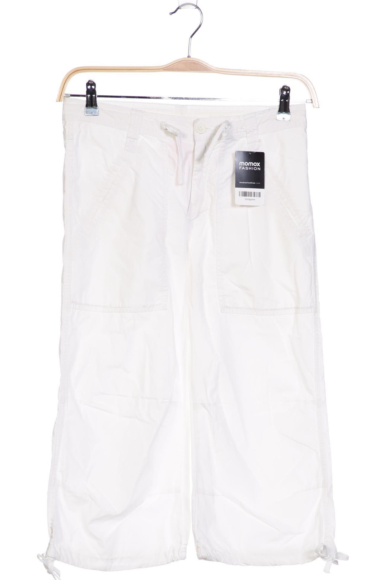 

H&M Damen Stoffhose, weiß, Gr. 36