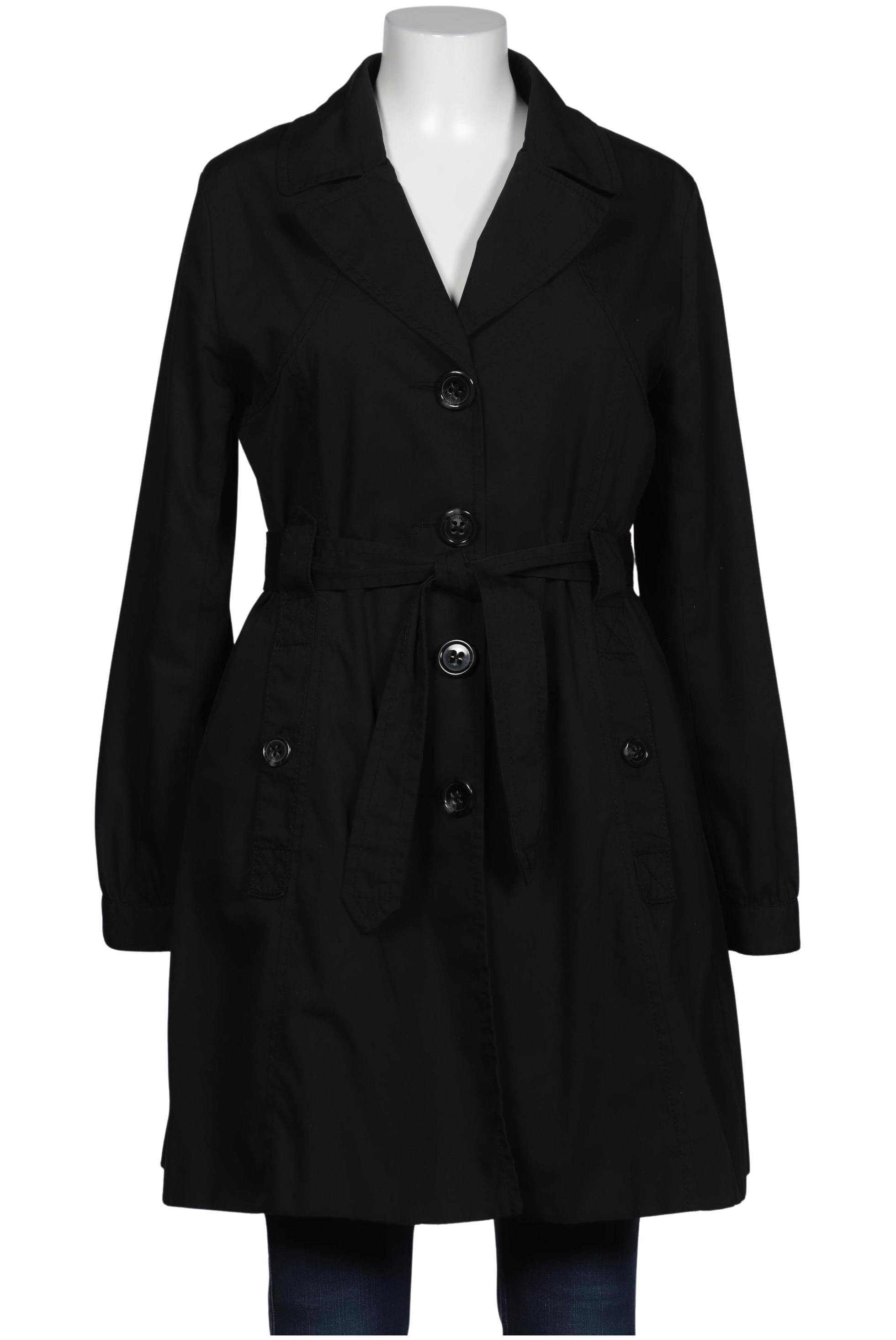 

H&M Damen Mantel, schwarz, Gr. 44