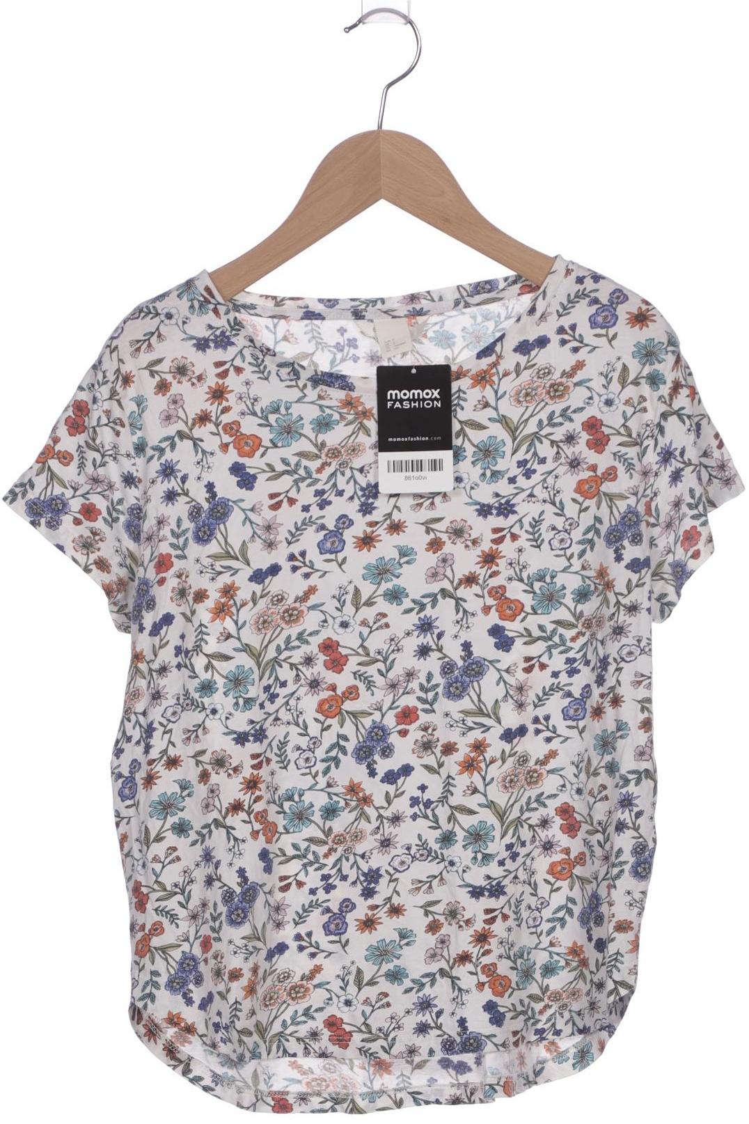 

H&M Damen T-Shirt, weiß, Gr. 36