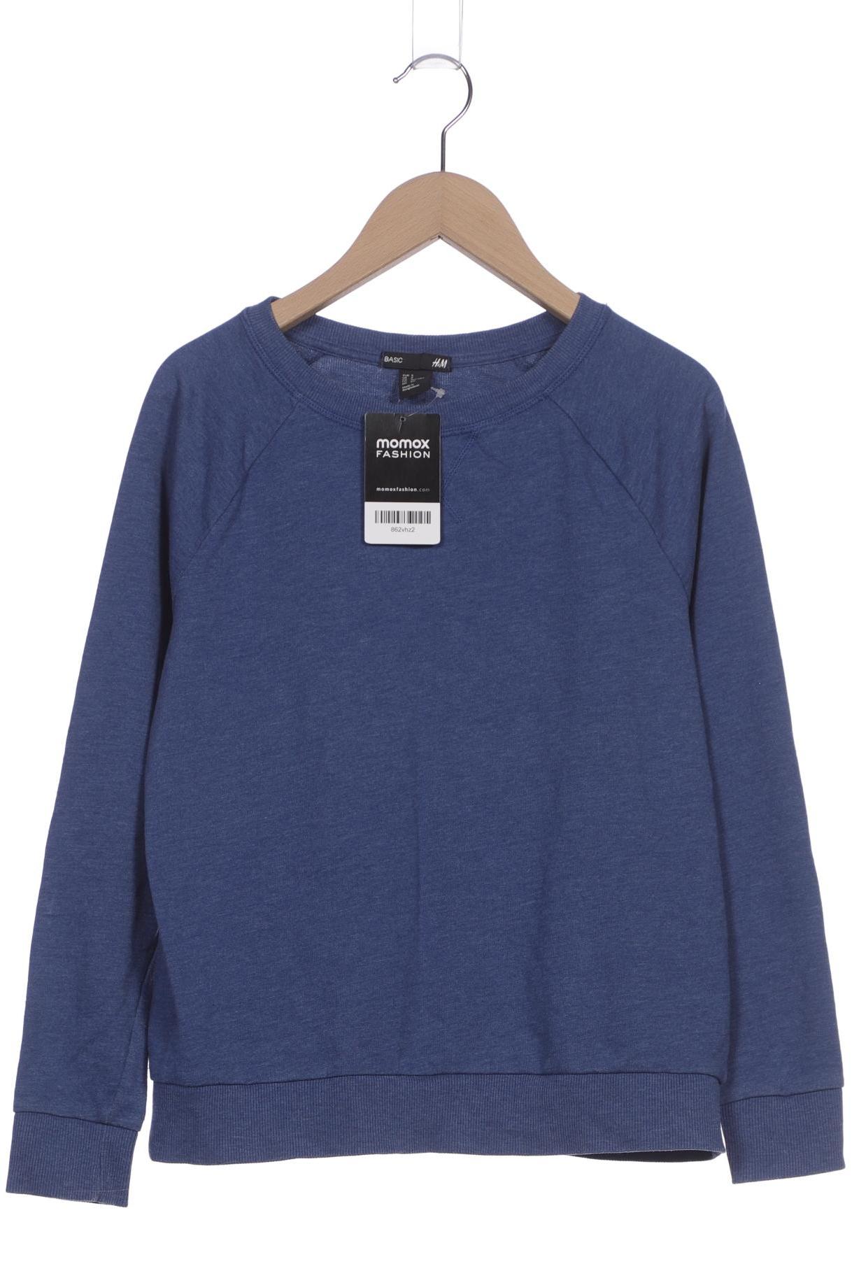 

H&M Damen Sweatshirt, blau, Gr. 36