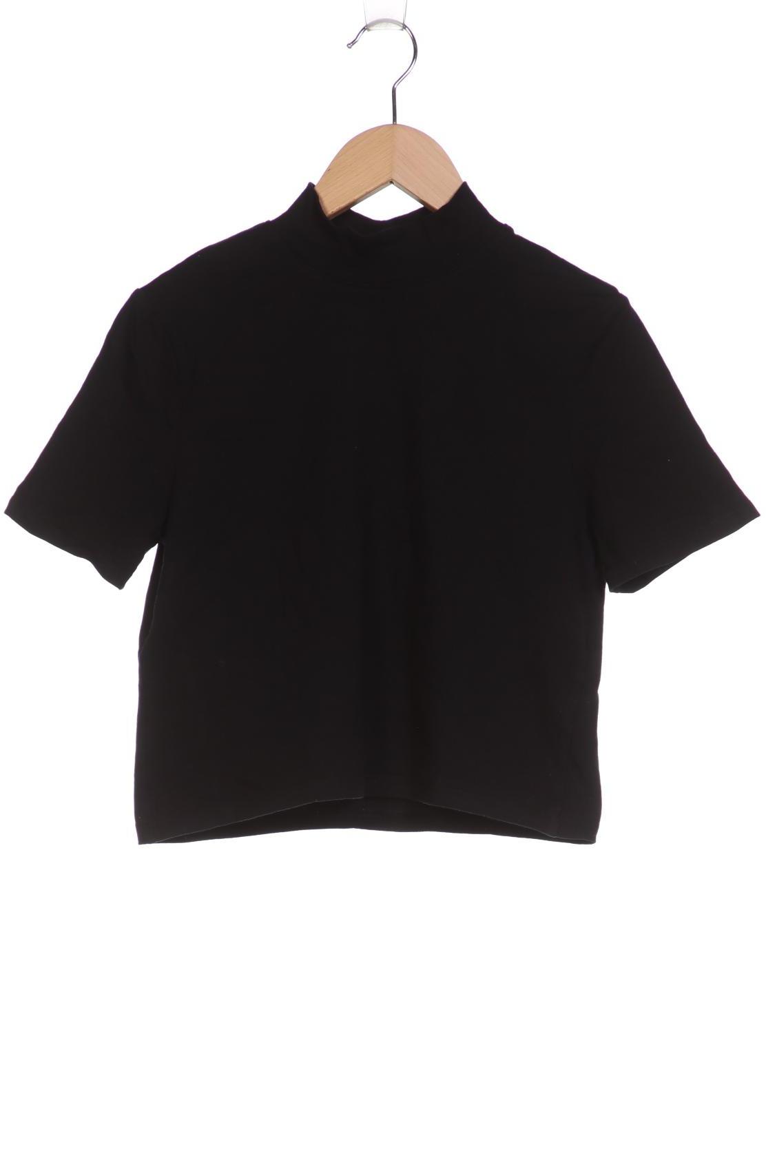 

H&M Damen T-Shirt, schwarz, Gr. 38