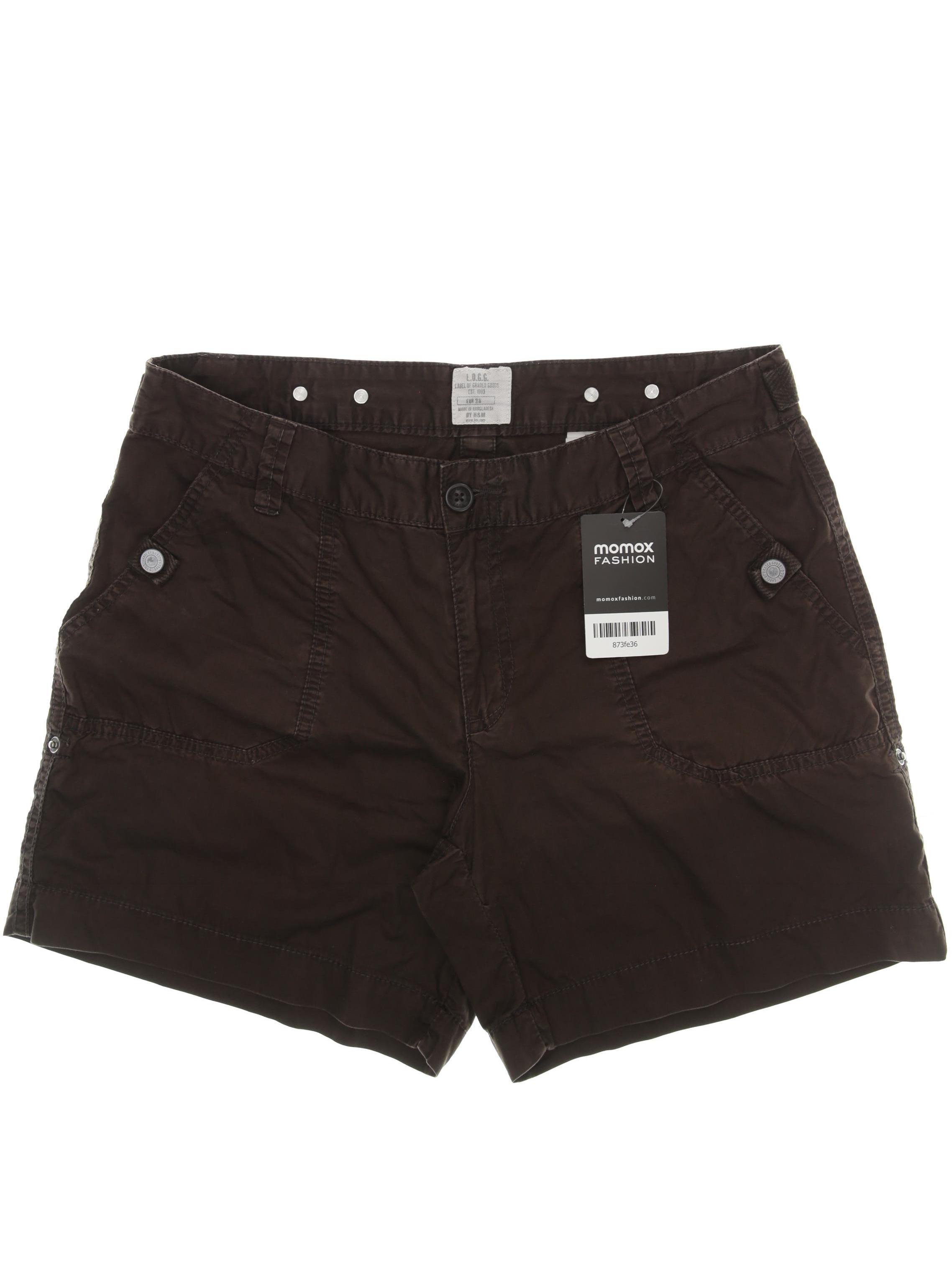 

H&M Damen Shorts, braun, Gr. 38