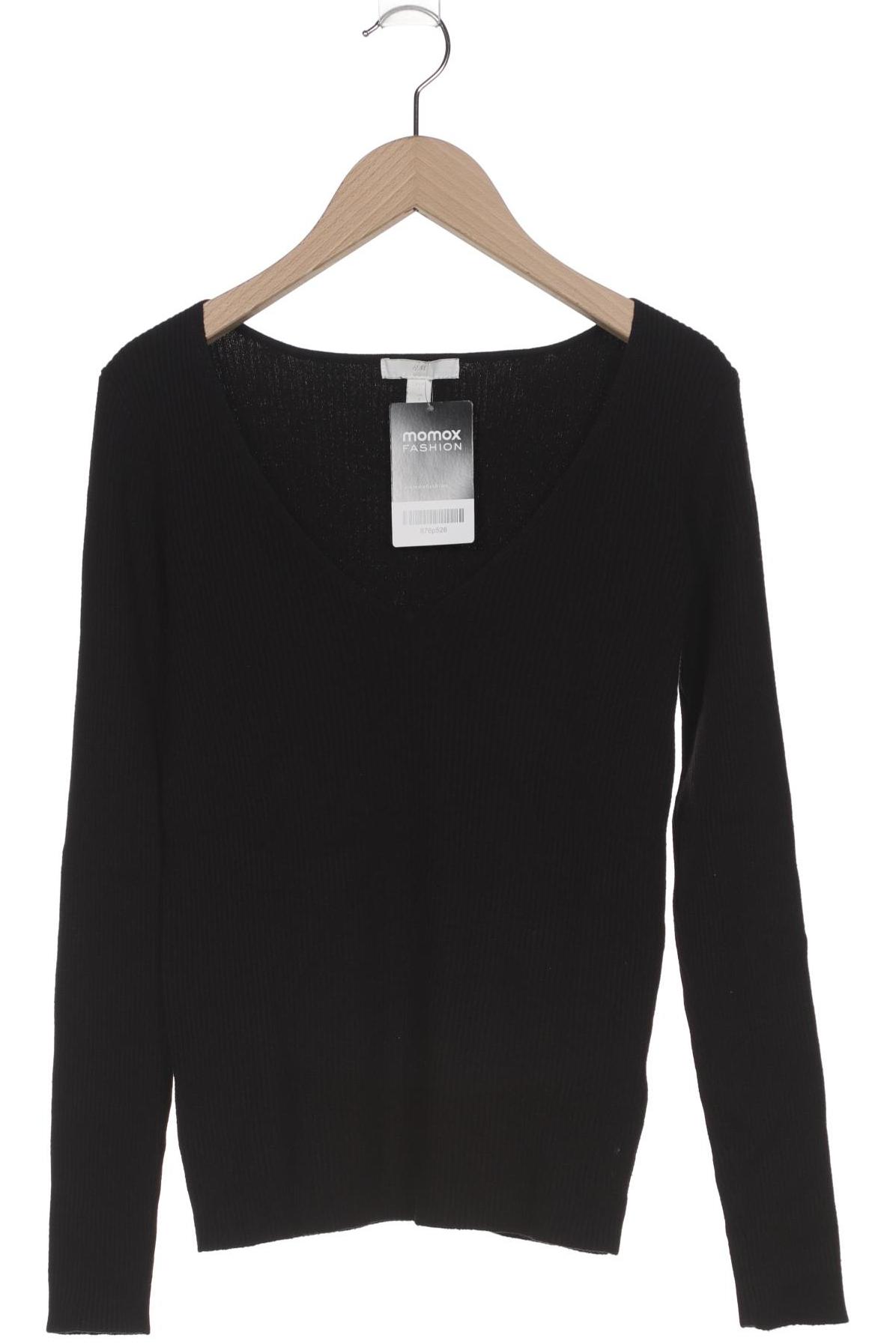 

H&M Damen Pullover, schwarz, Gr. 36