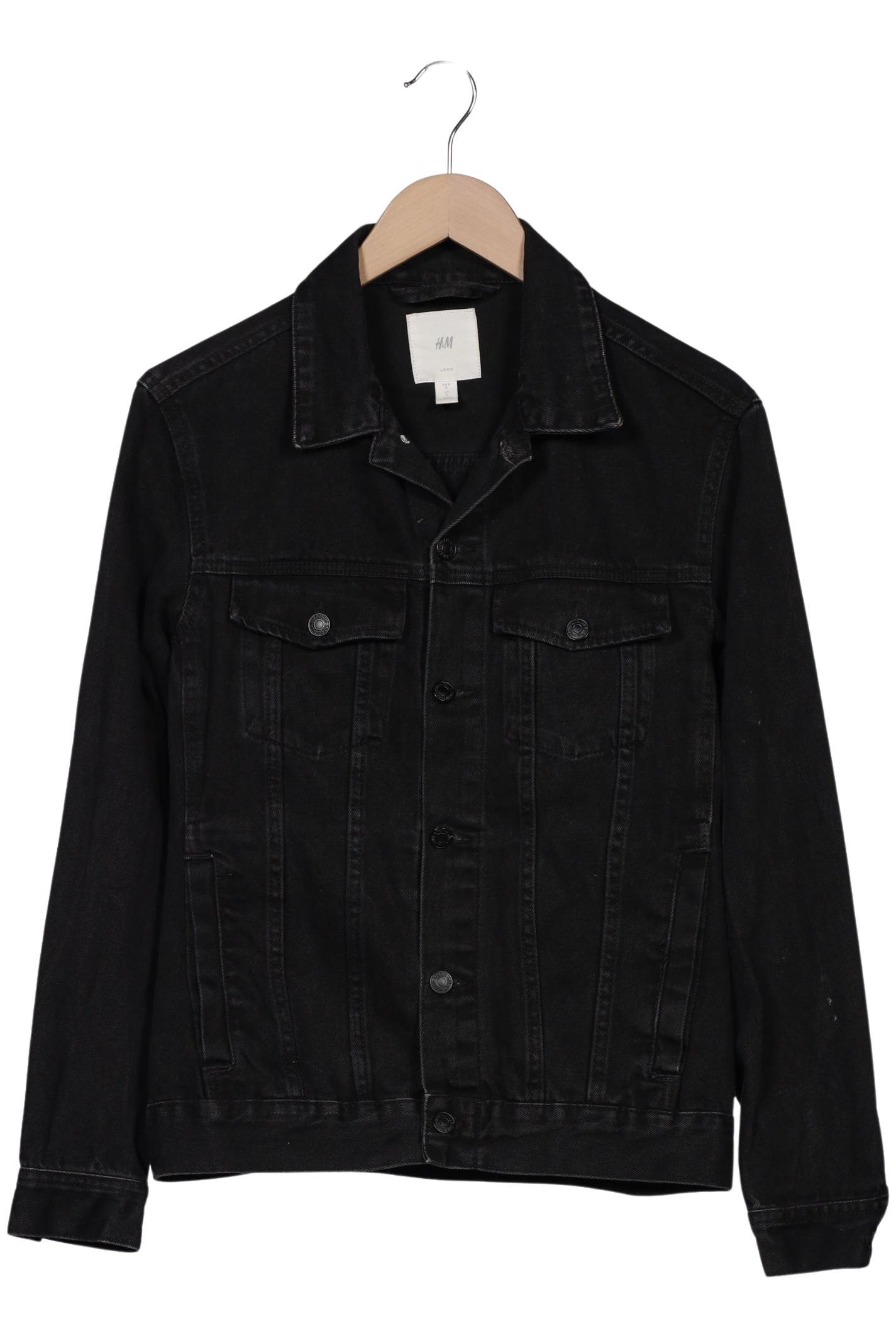 

H&M Damen Jacke, schwarz, Gr. 36