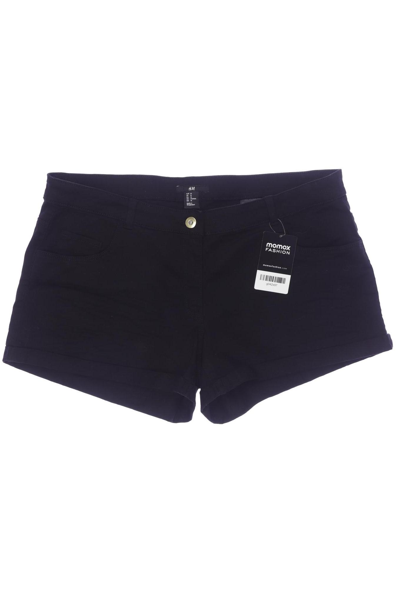 

H&M Damen Shorts, schwarz, Gr. 44
