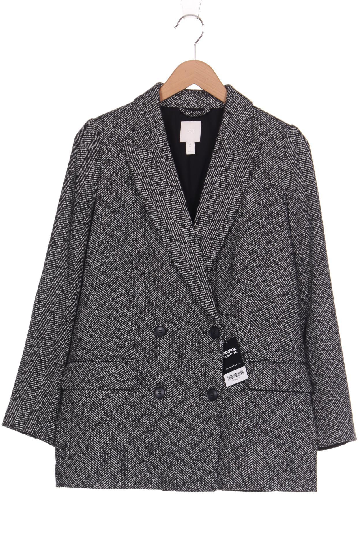 

H&M Damen Mantel, schwarz