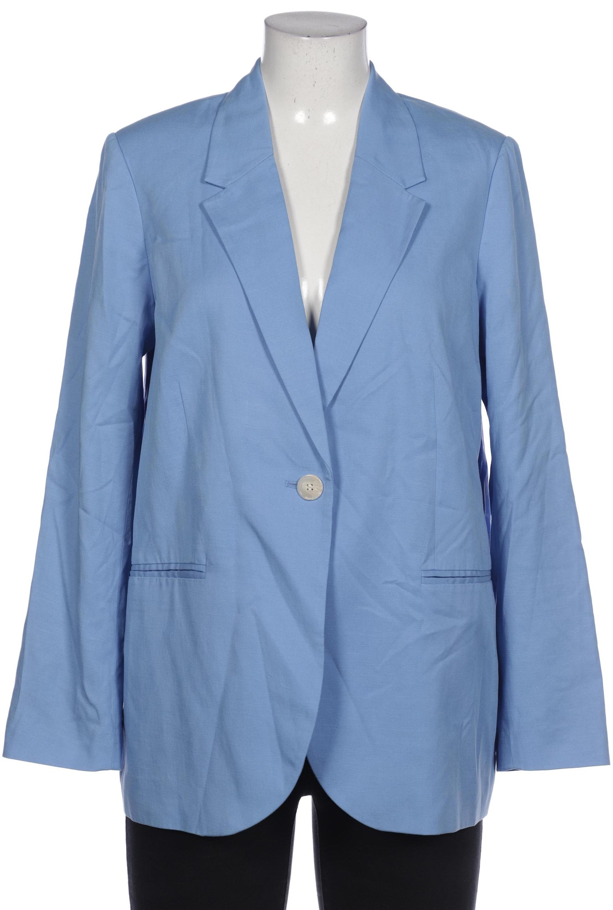

H&M Damen Blazer, blau, Gr. 38