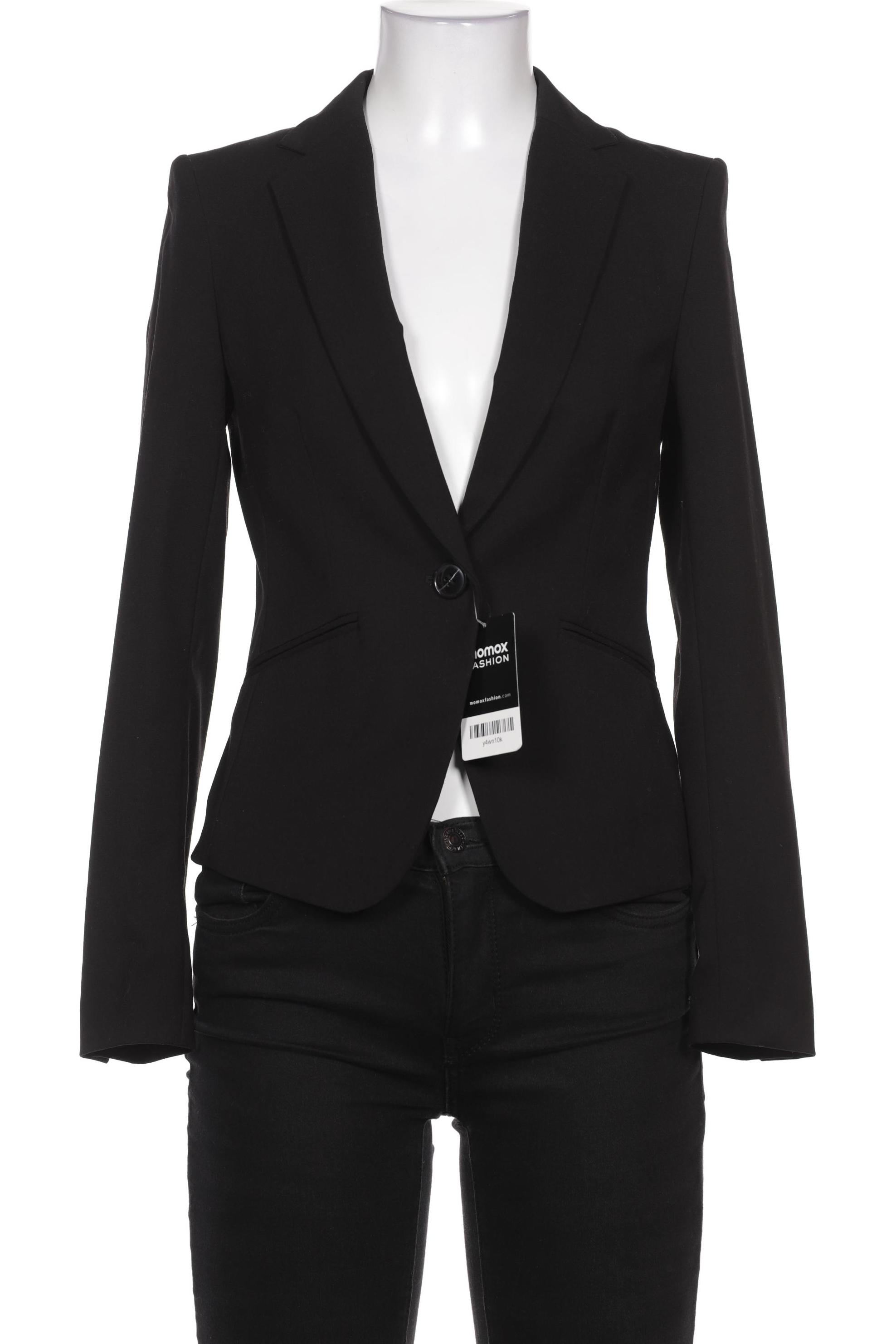 

H&M Damen Blazer, schwarz, Gr. 34