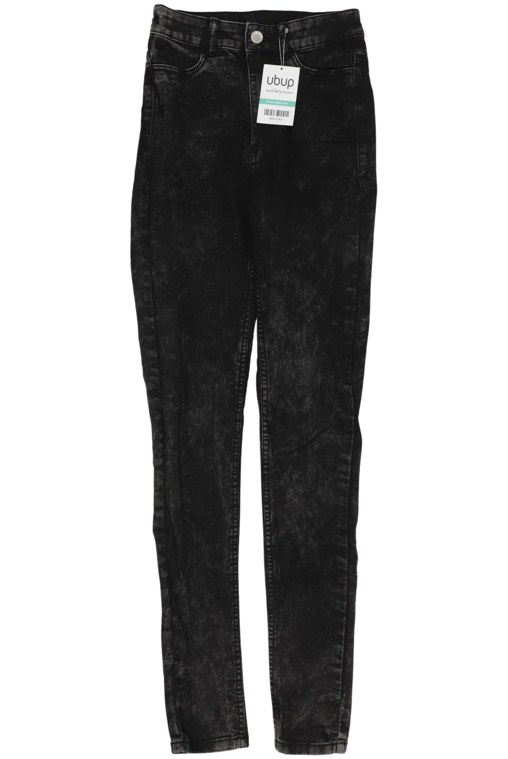 

H&M Damen Stoffhose, schwarz, Gr. 34