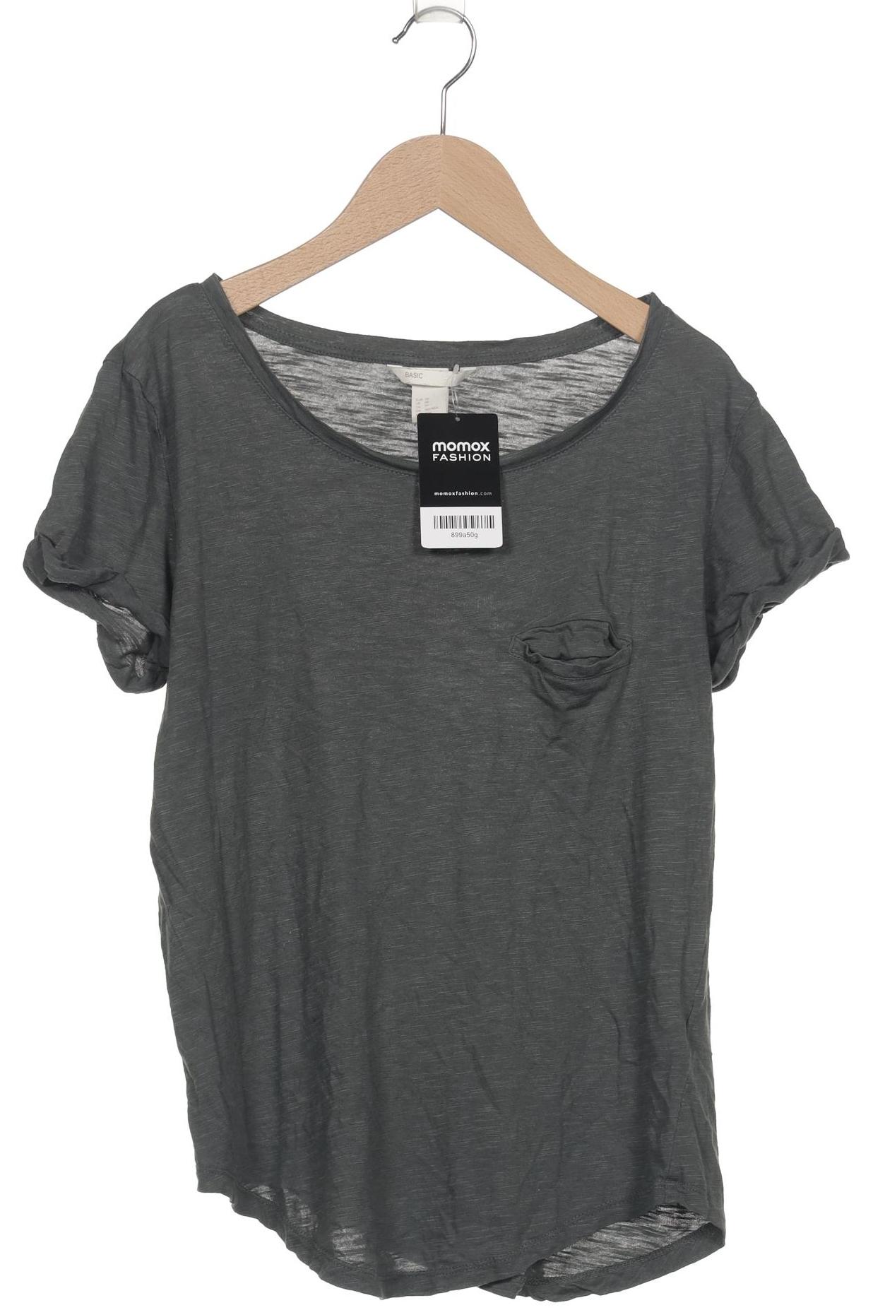 

H&M Damen T-Shirt, grün, Gr. 34