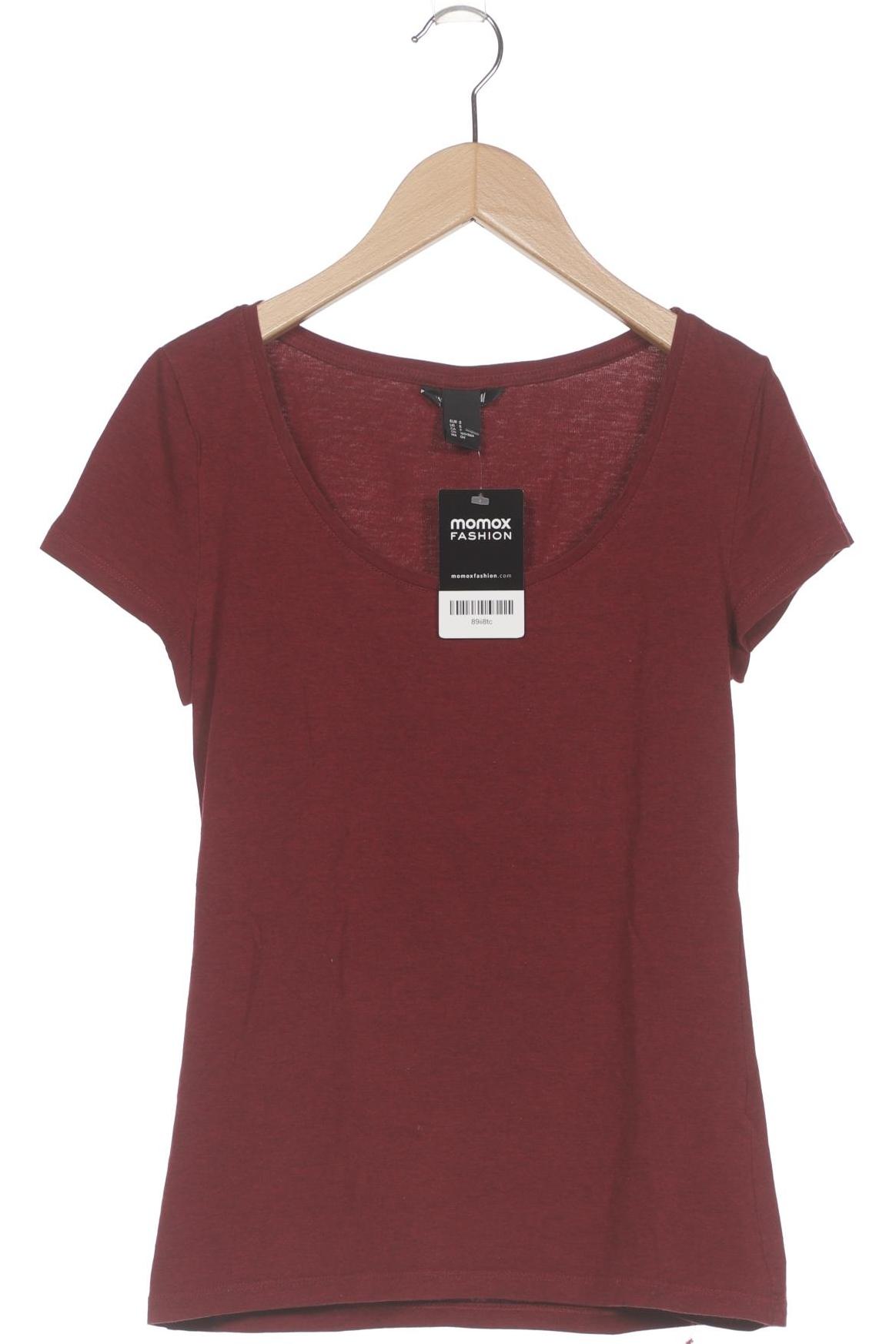 

H&M Damen T-Shirt, rot, Gr. 36