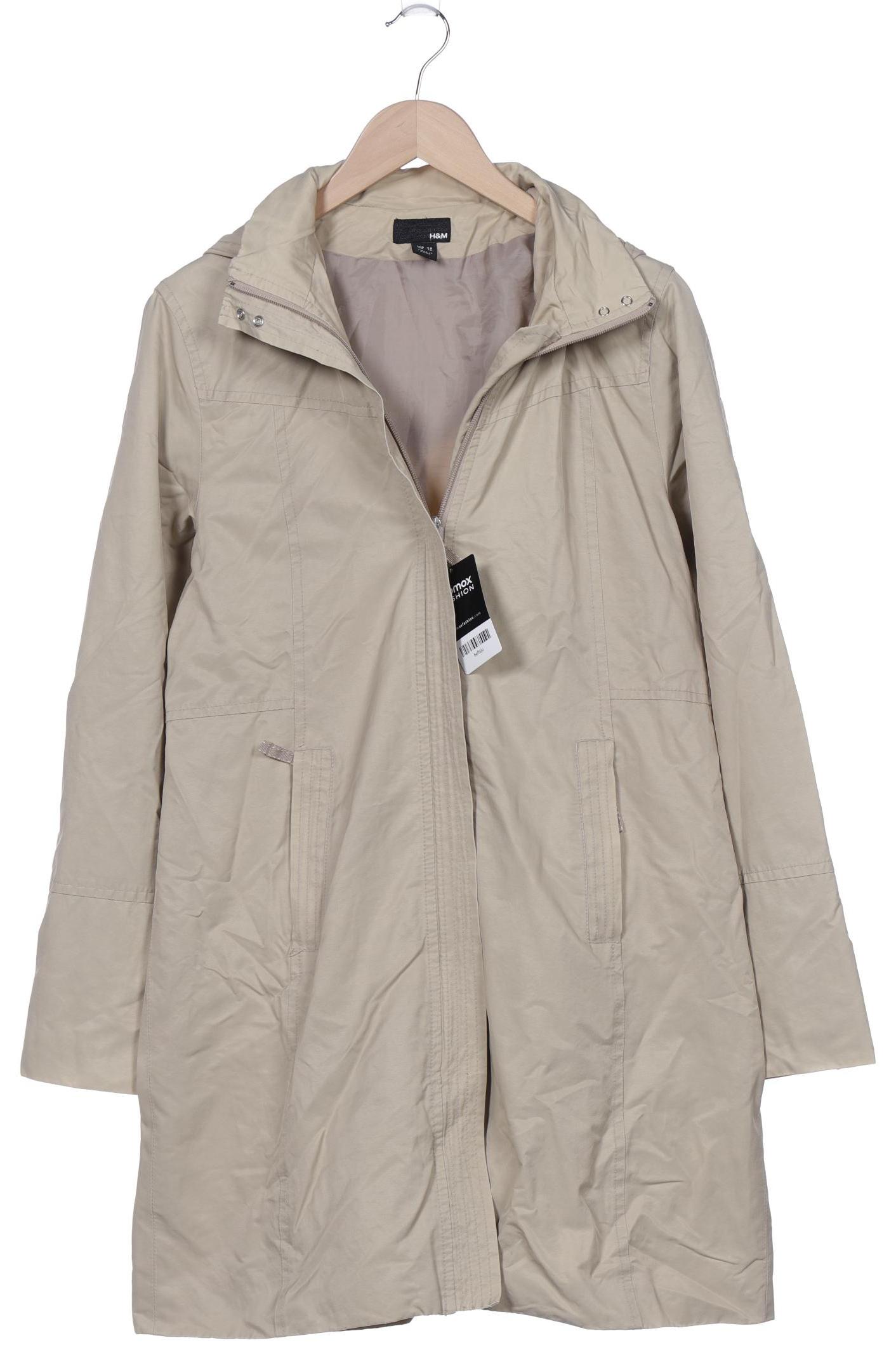 

H&M Damen Mantel, cremeweiß, Gr. 42