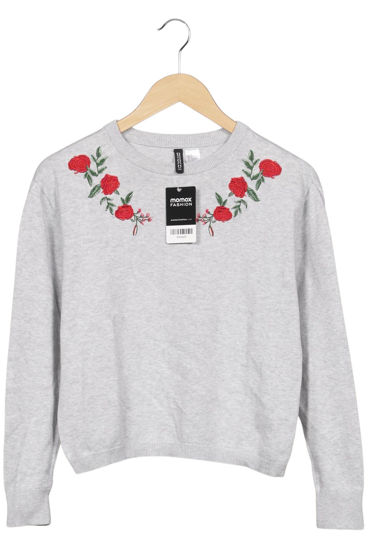 

H&M Damen Pullover, grau, Gr. 36