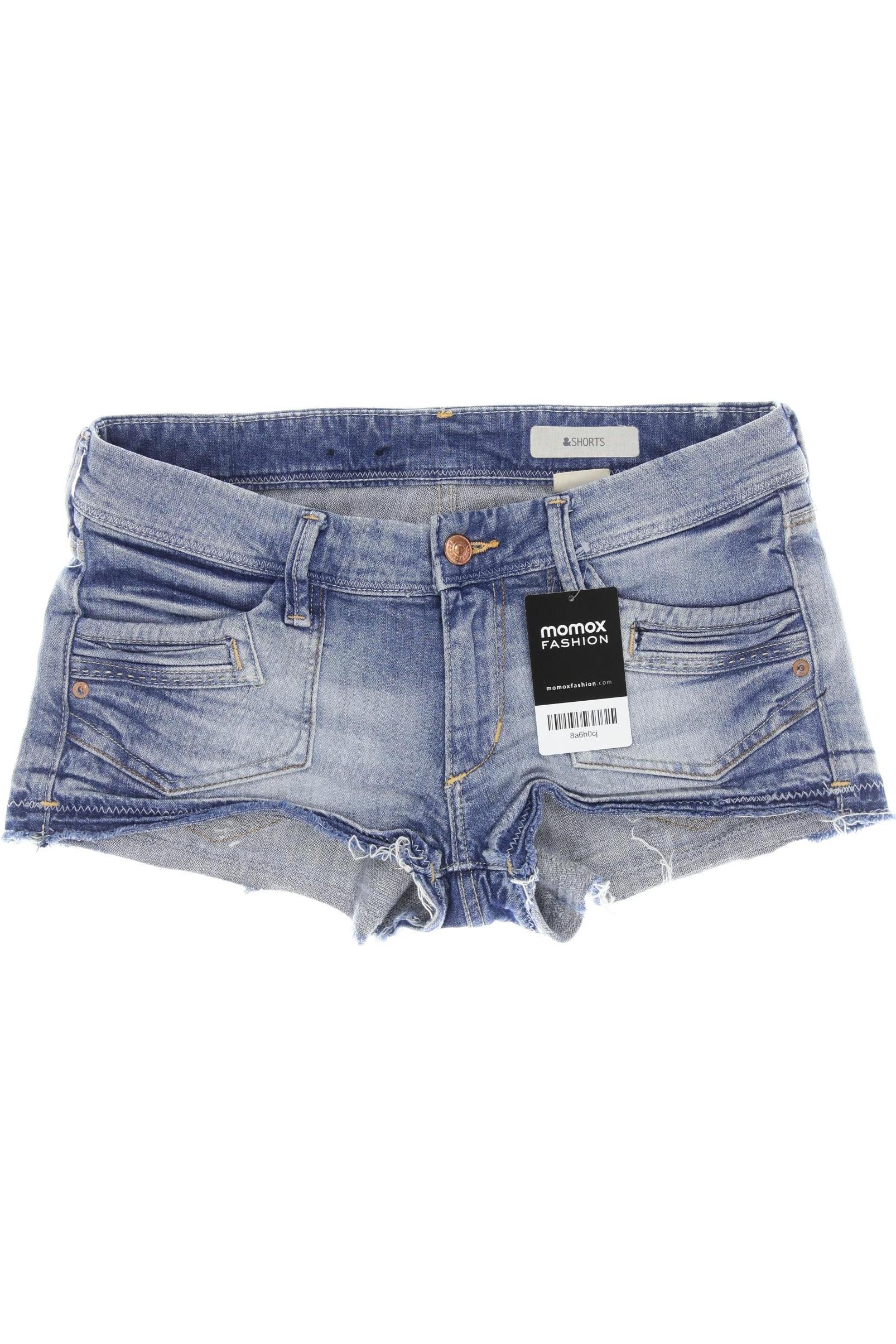 

H&M Damen Shorts, blau, Gr. 36