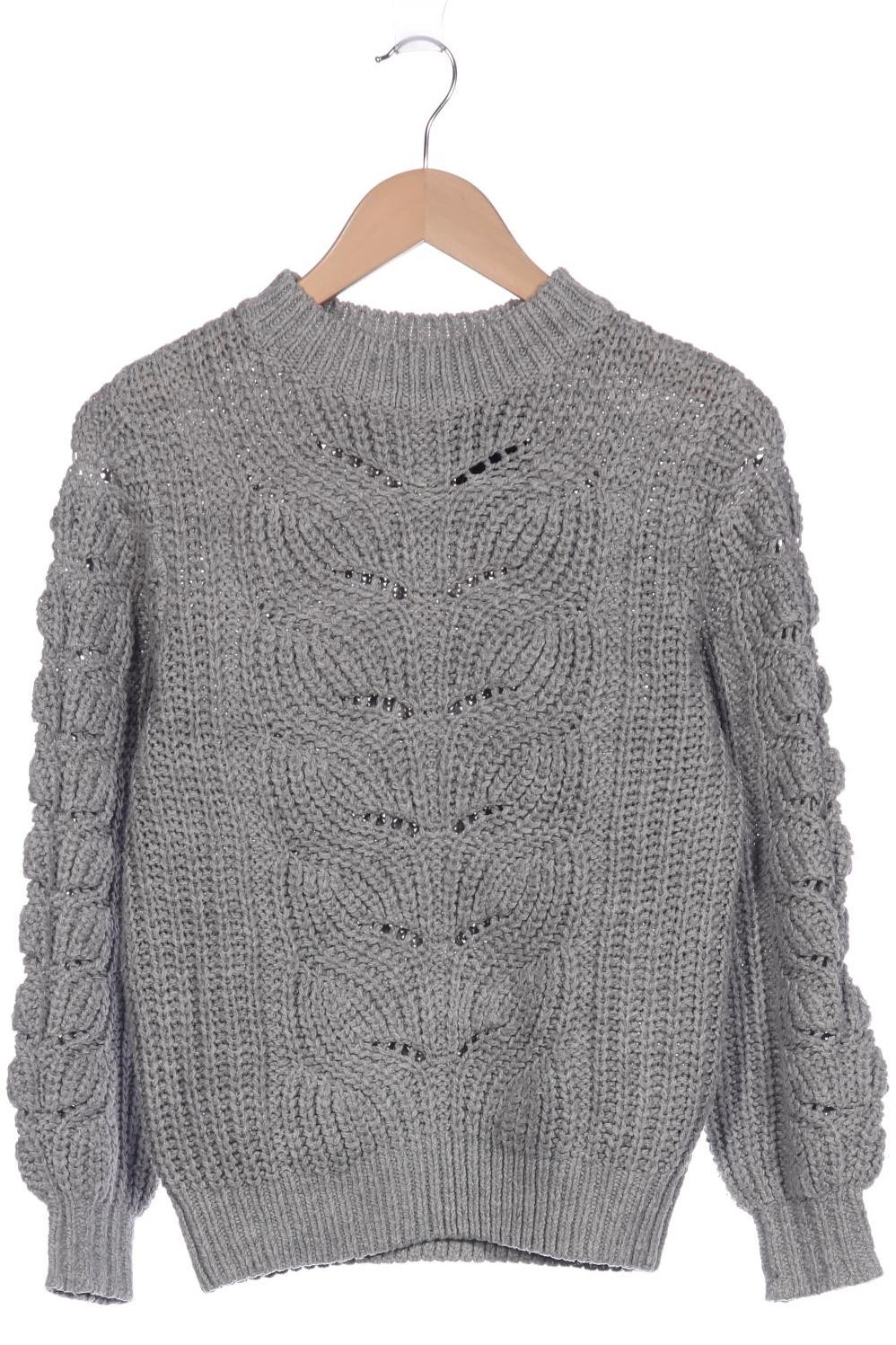 

H&M Damen Pullover, grau, Gr. 34