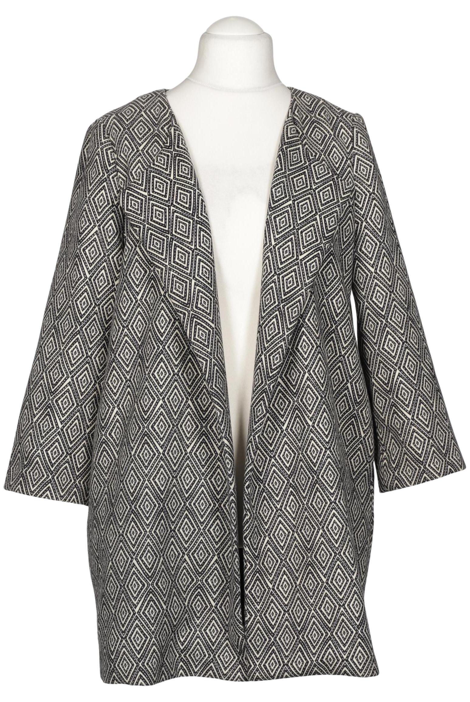 

H&M Damen Mantel, grau, Gr. 42