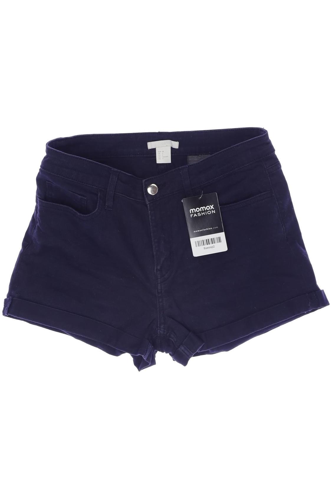 

H&M Damen Shorts, marineblau, Gr. 36