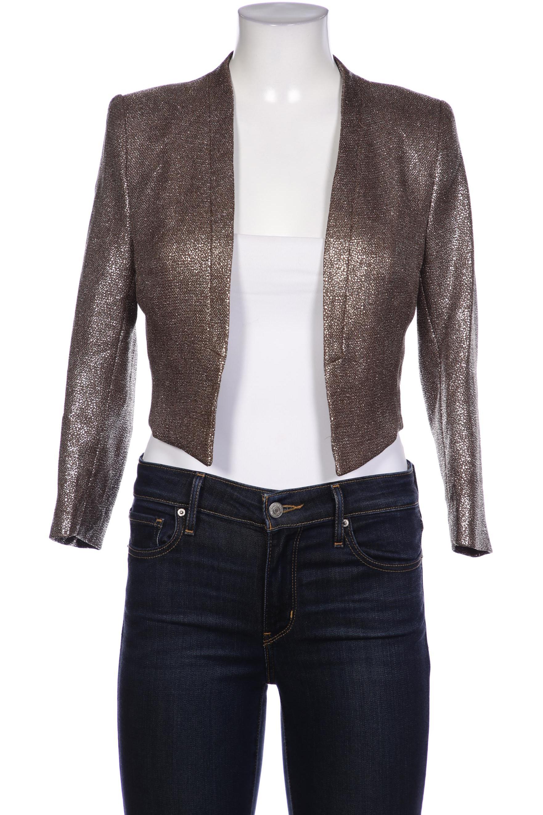 

H&M Damen Blazer, silber, Gr. 38
