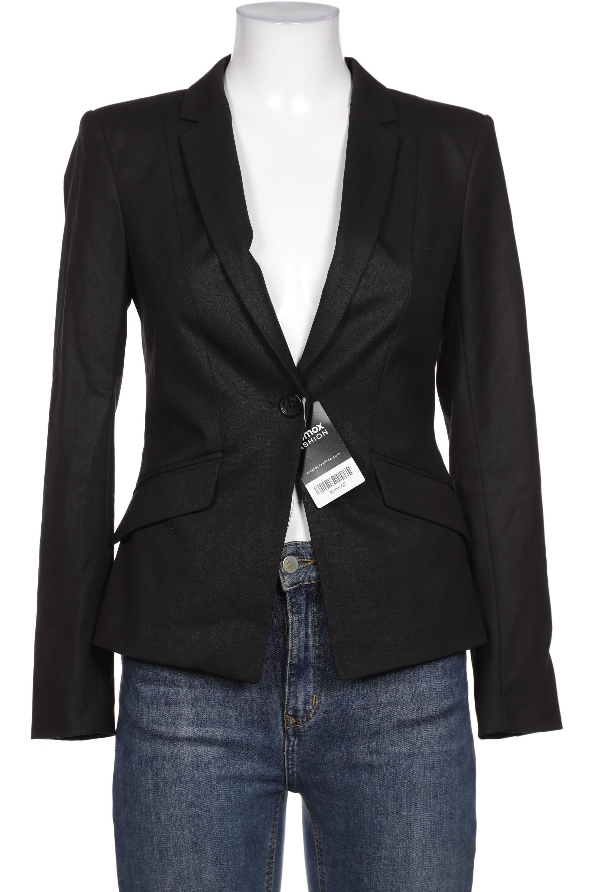 

H&M Damen Blazer, schwarz, Gr. 36