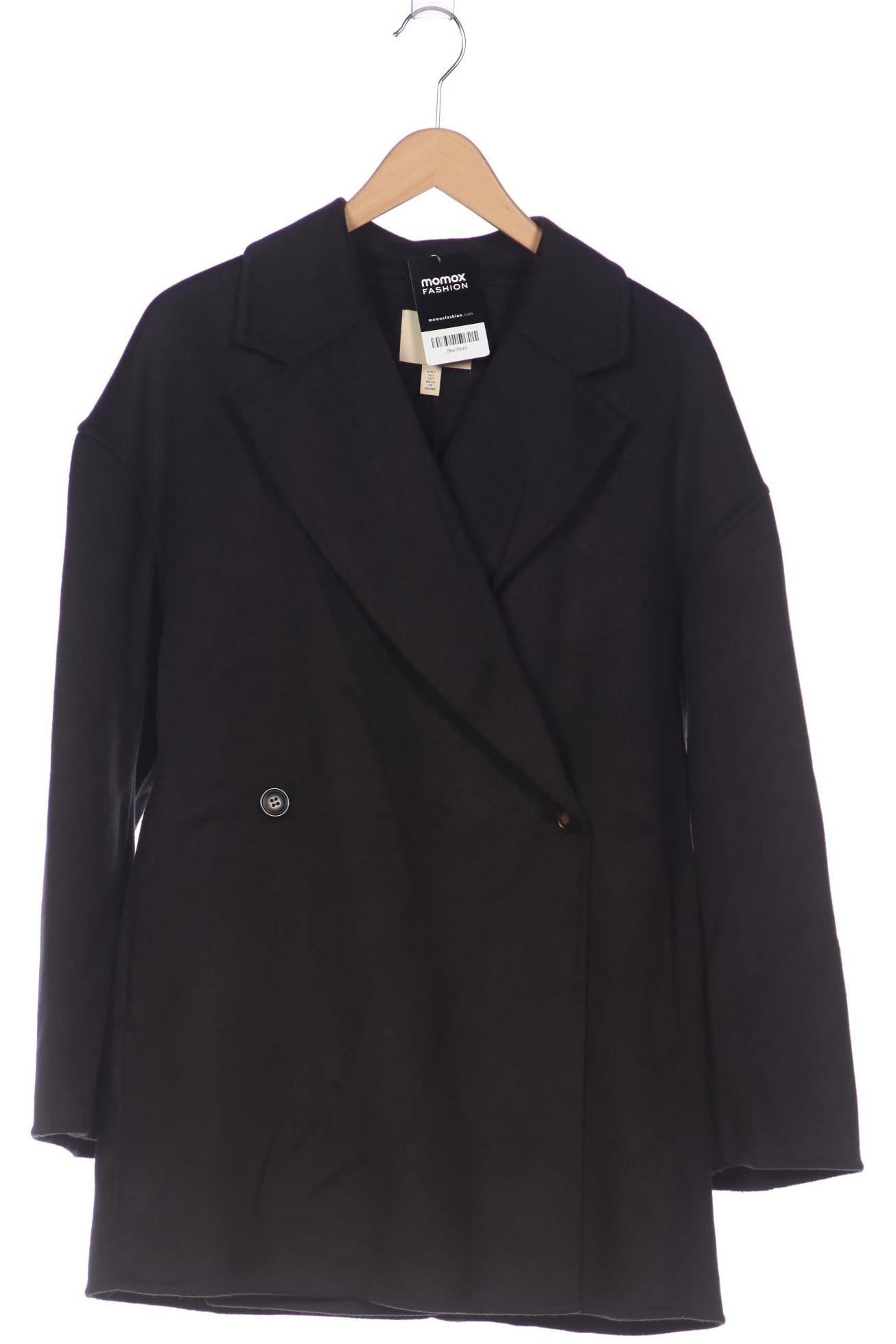 

H&M Damen Mantel, schwarz, Gr. 36