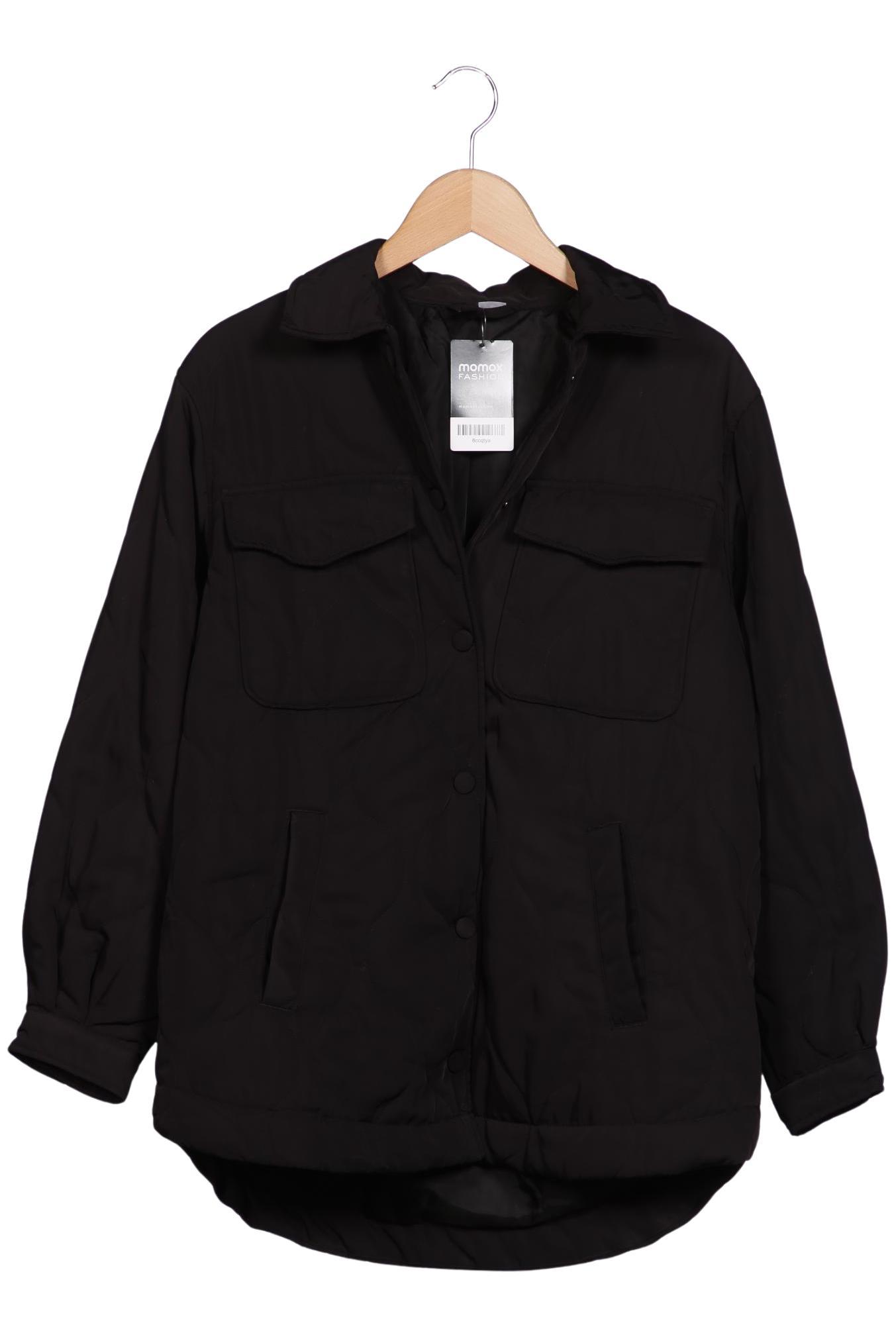 

H&M Damen Jacke, schwarz, Gr. 36