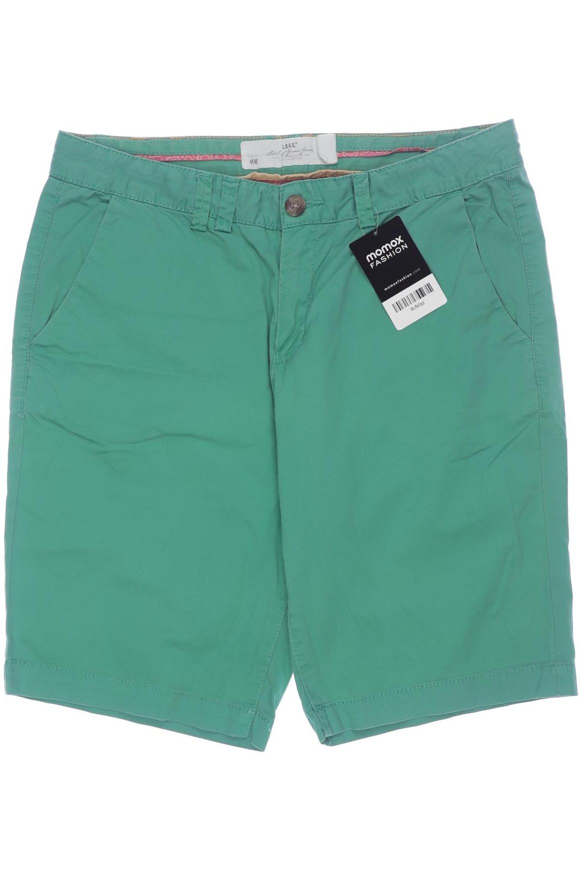 

H&M Damen Shorts, grün, Gr. 40