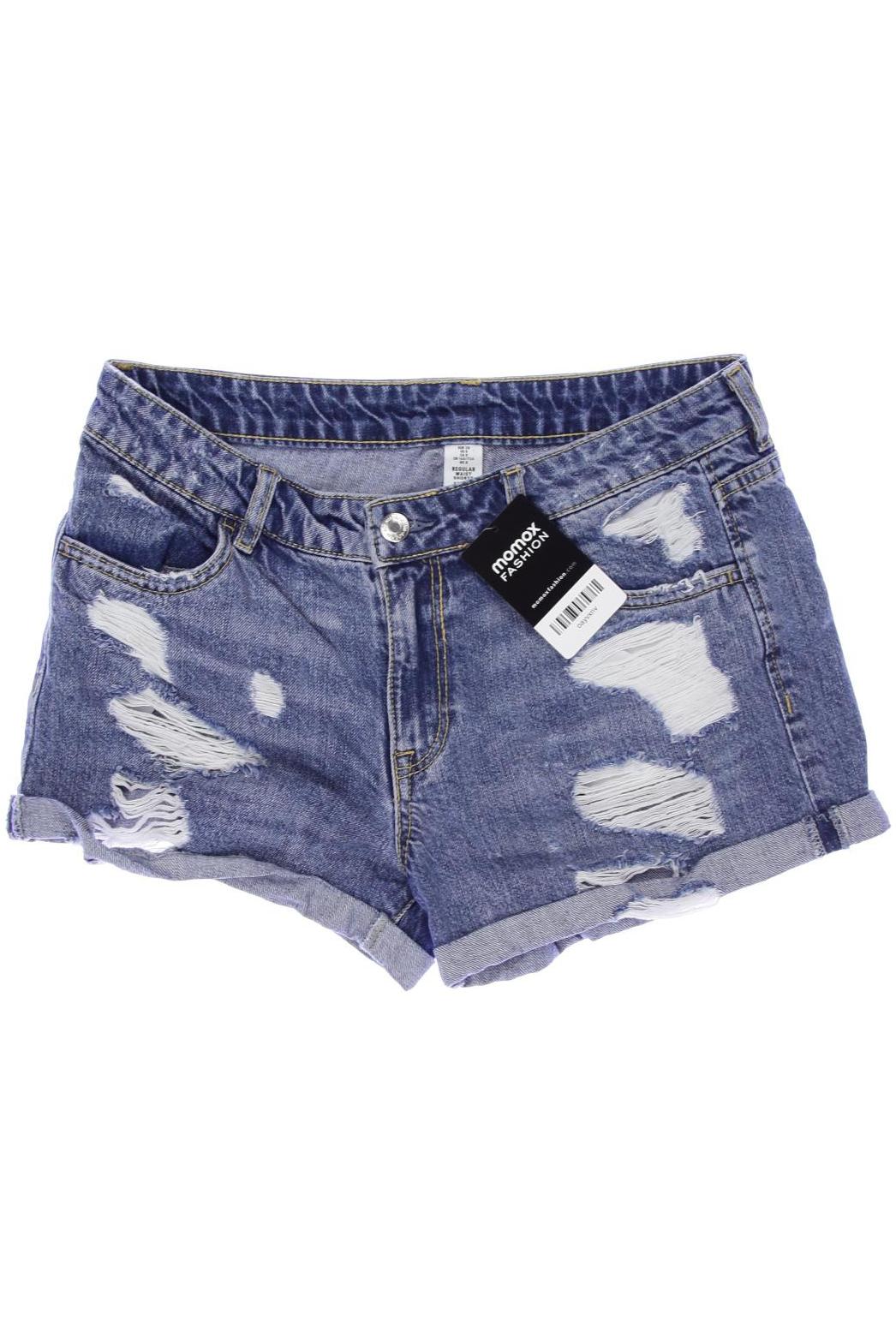 

H&M Damen Shorts, blau, Gr. 38
