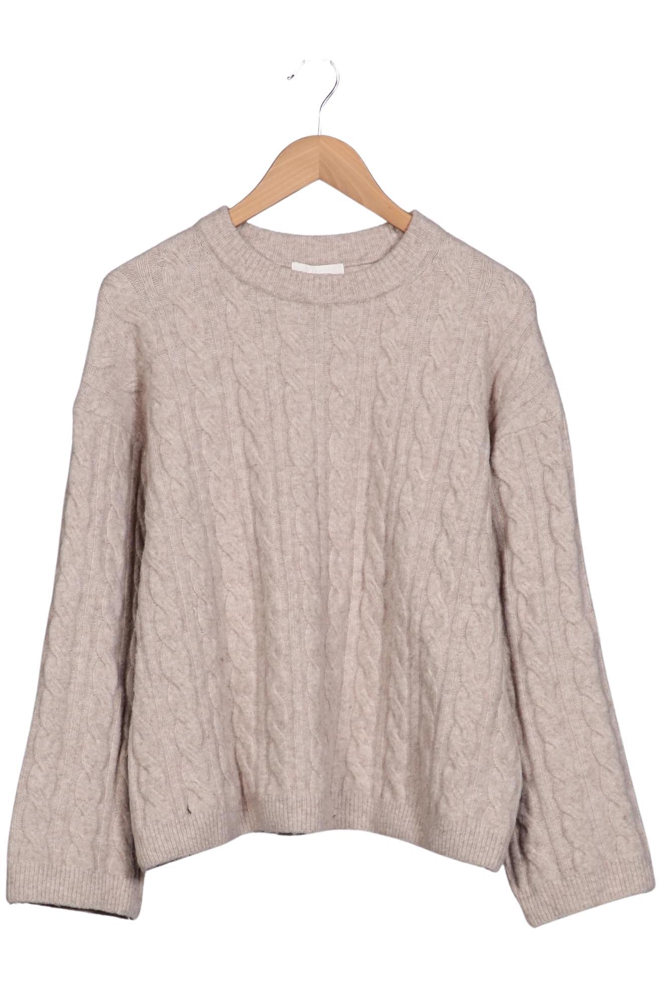 

H&M Damen Pullover, beige, Gr. 34