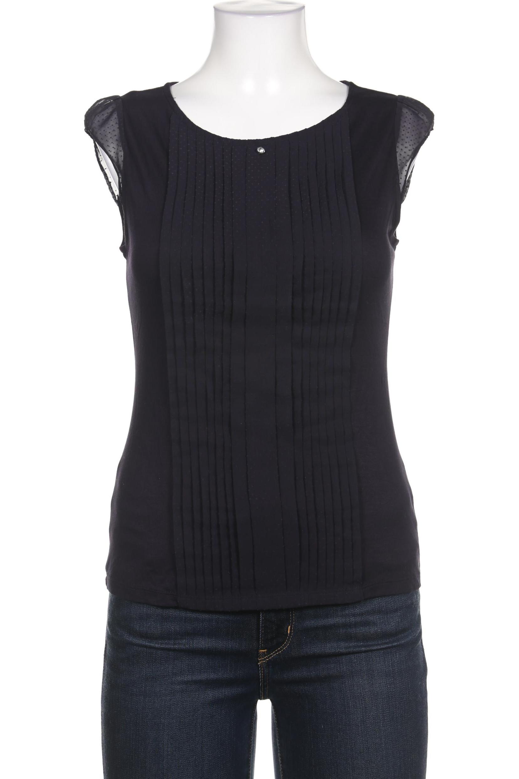 

H&M Damen T-Shirt, marineblau, Gr. 36