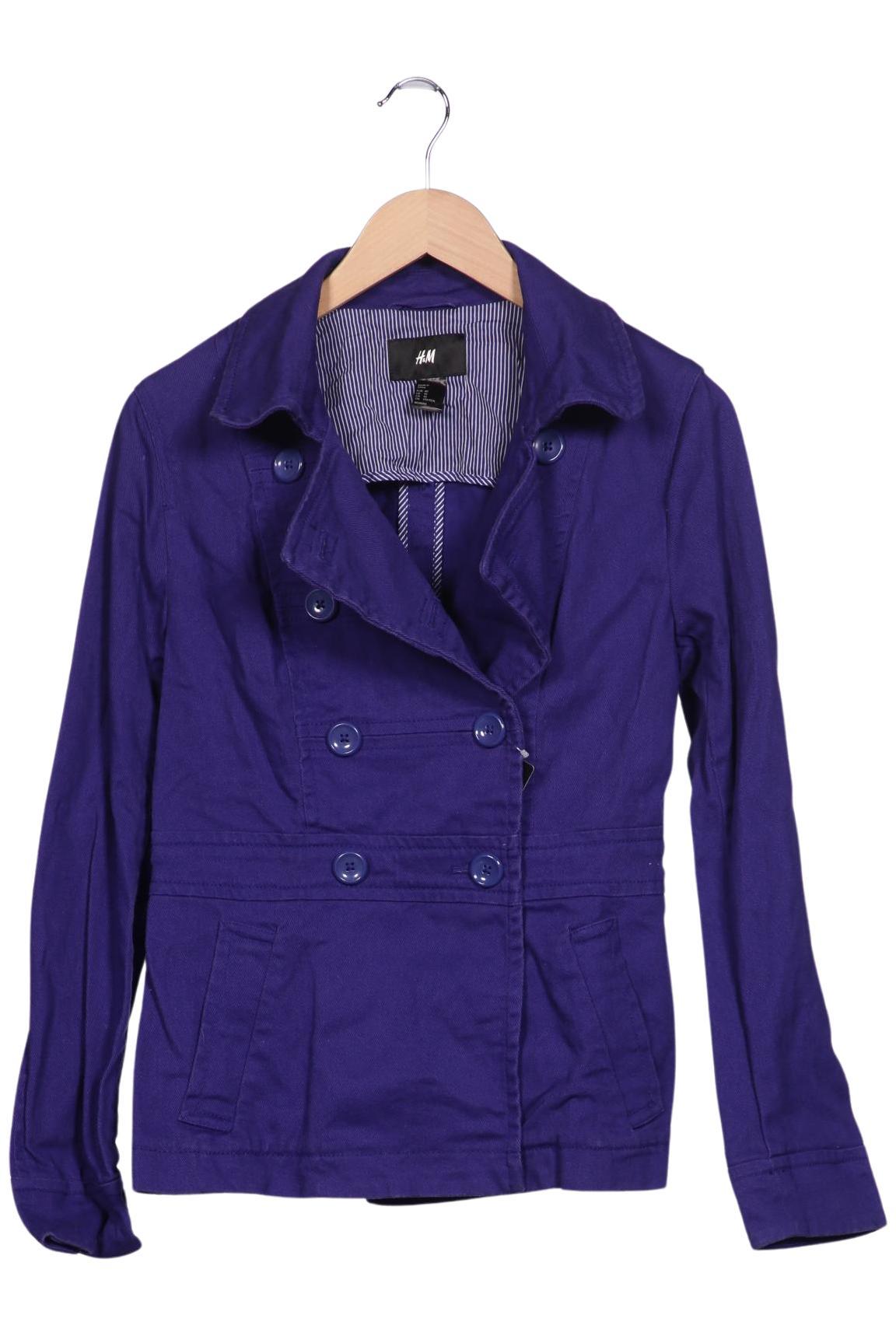 

H&M Damen Mantel, flieder, Gr. 40