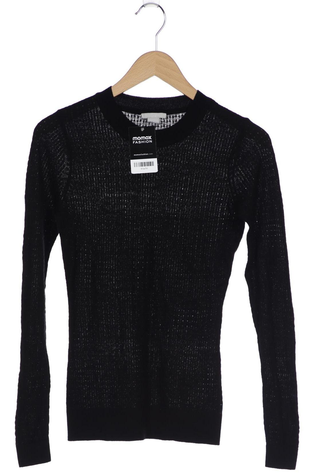 

H&M Damen Pullover, schwarz, Gr. 36