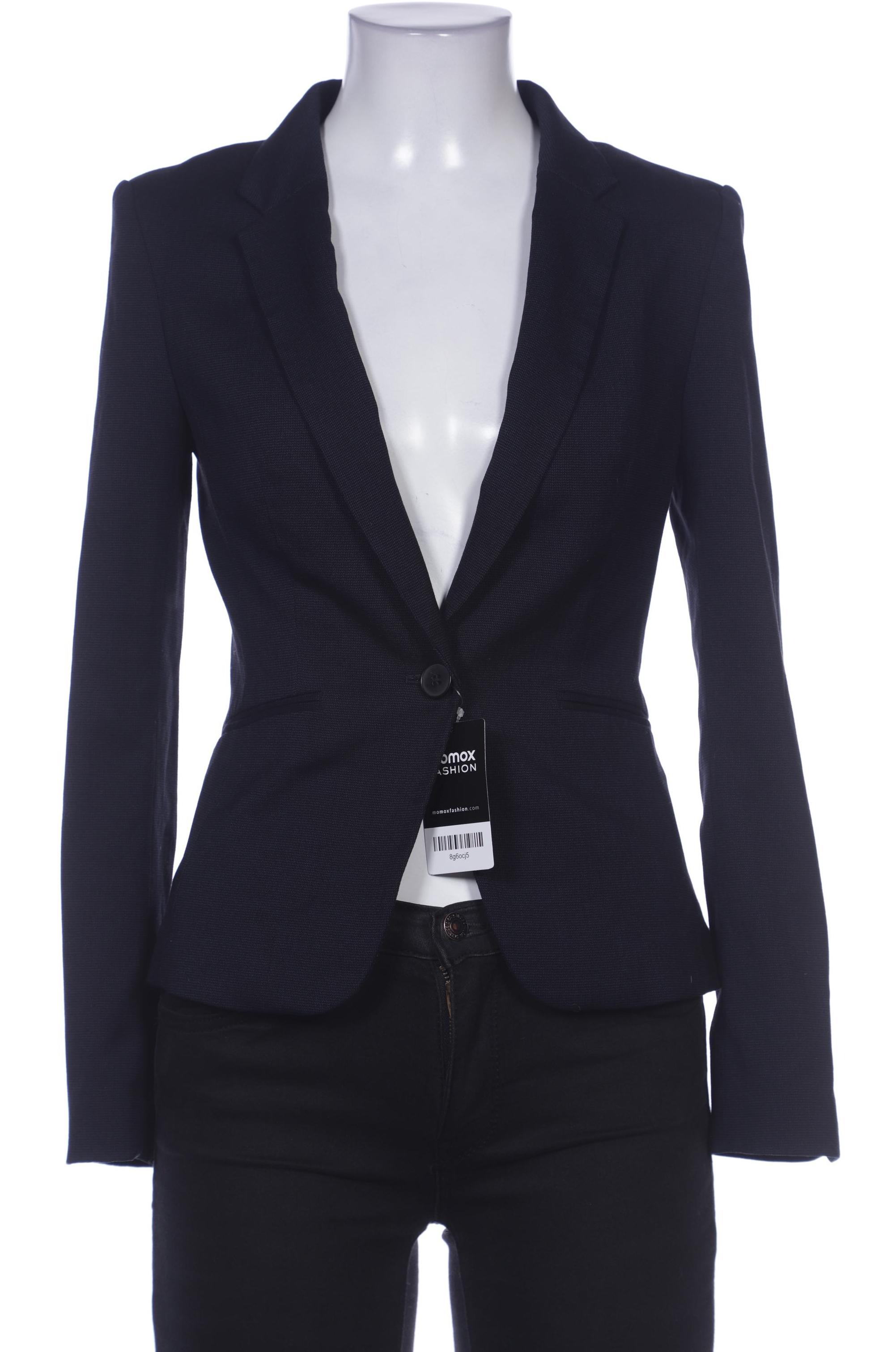 

H&M Damen Blazer, marineblau, Gr. 34